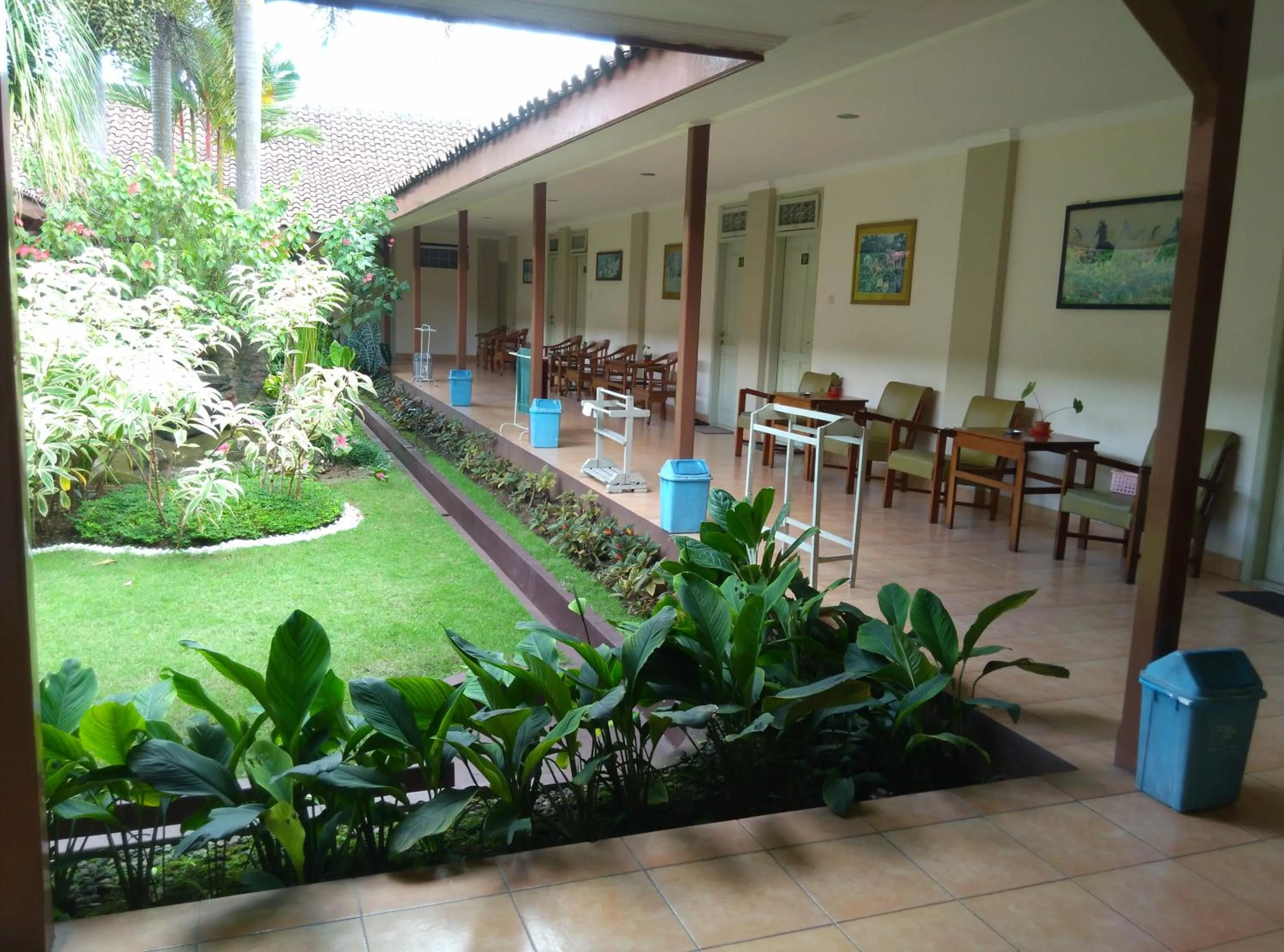 Garden in Hotel Besar Purwokerto