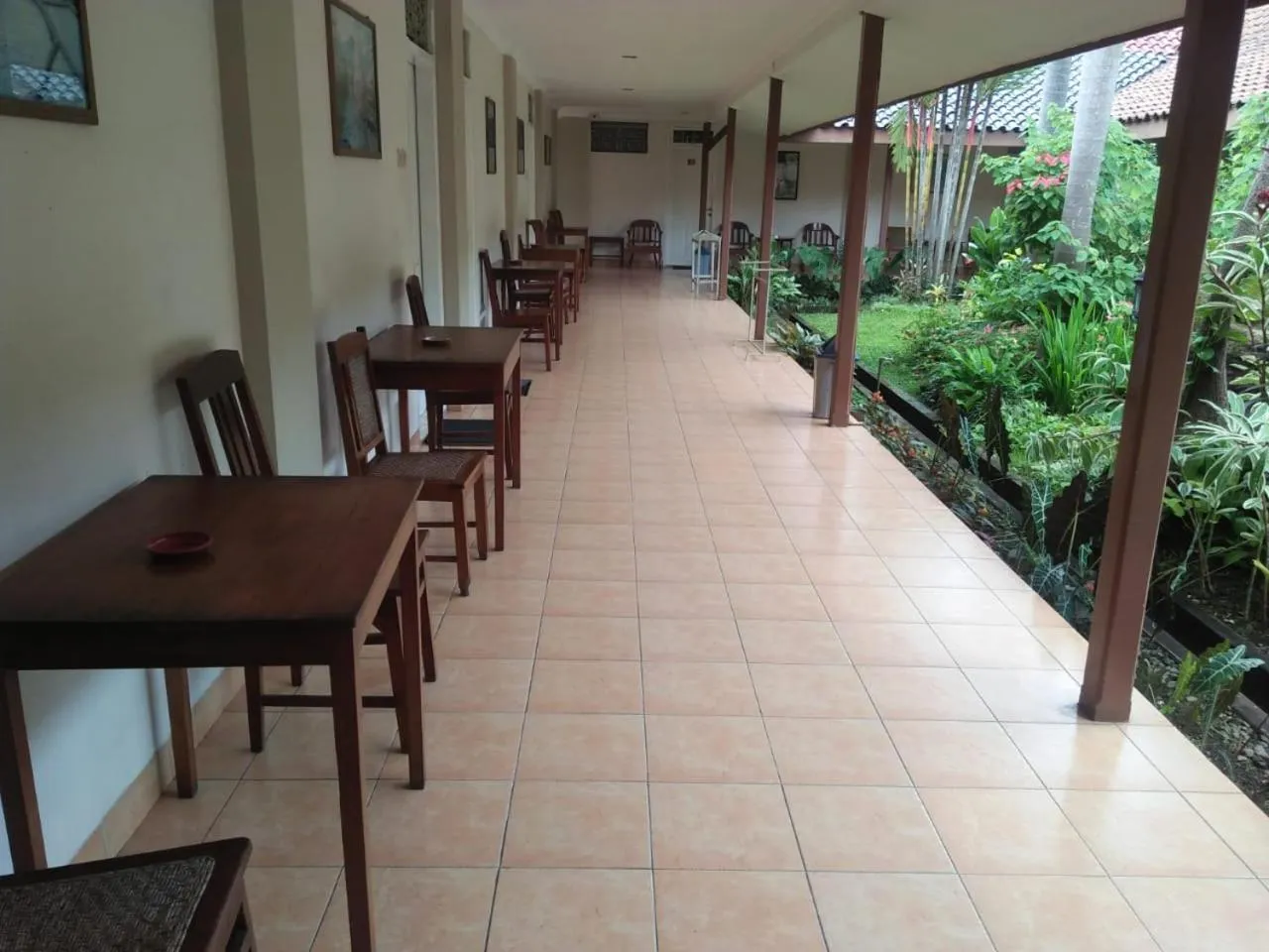 Patio in Hotel Besar Purwokerto
