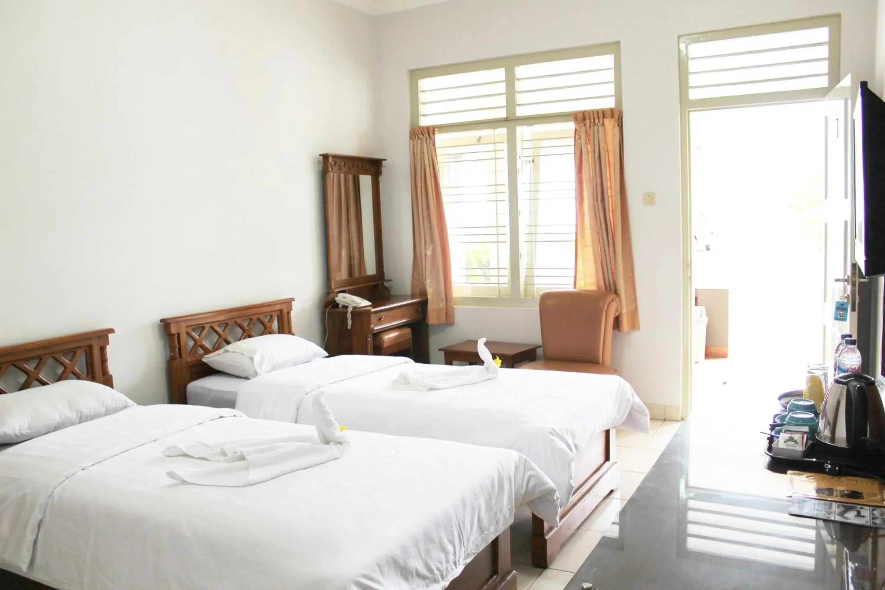 Bed in Hotel Besar Purwokerto Bed in Hotel Besar Purwokerto