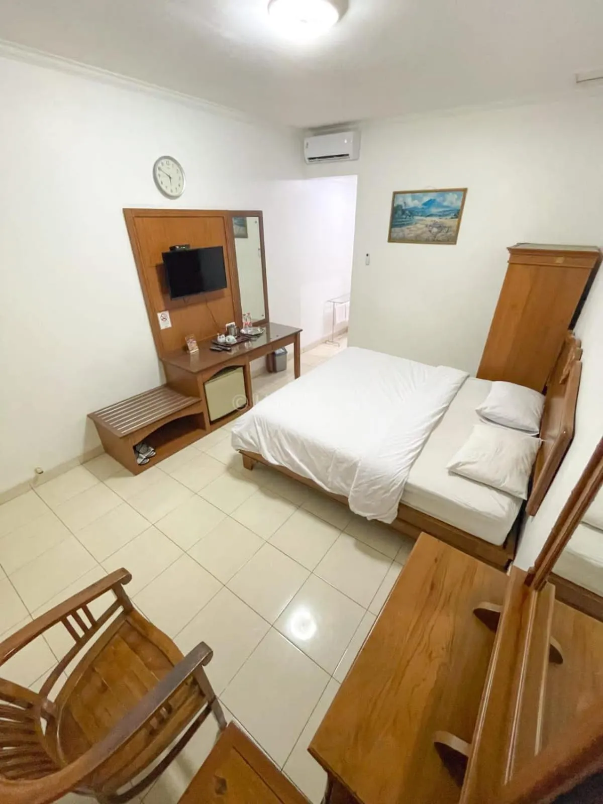 Bed in Hotel Besar Purwokerto