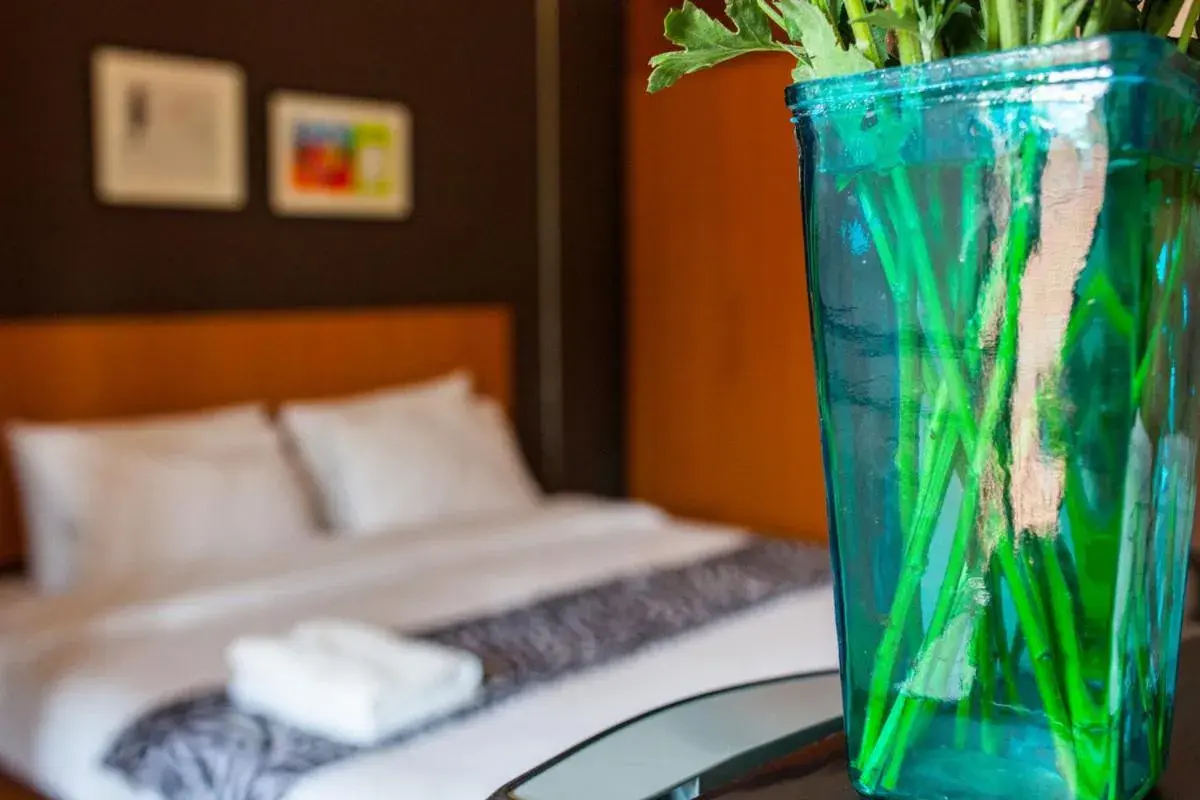 Bed in Euanjitt Chill House Bed in Euanjitt Chill House