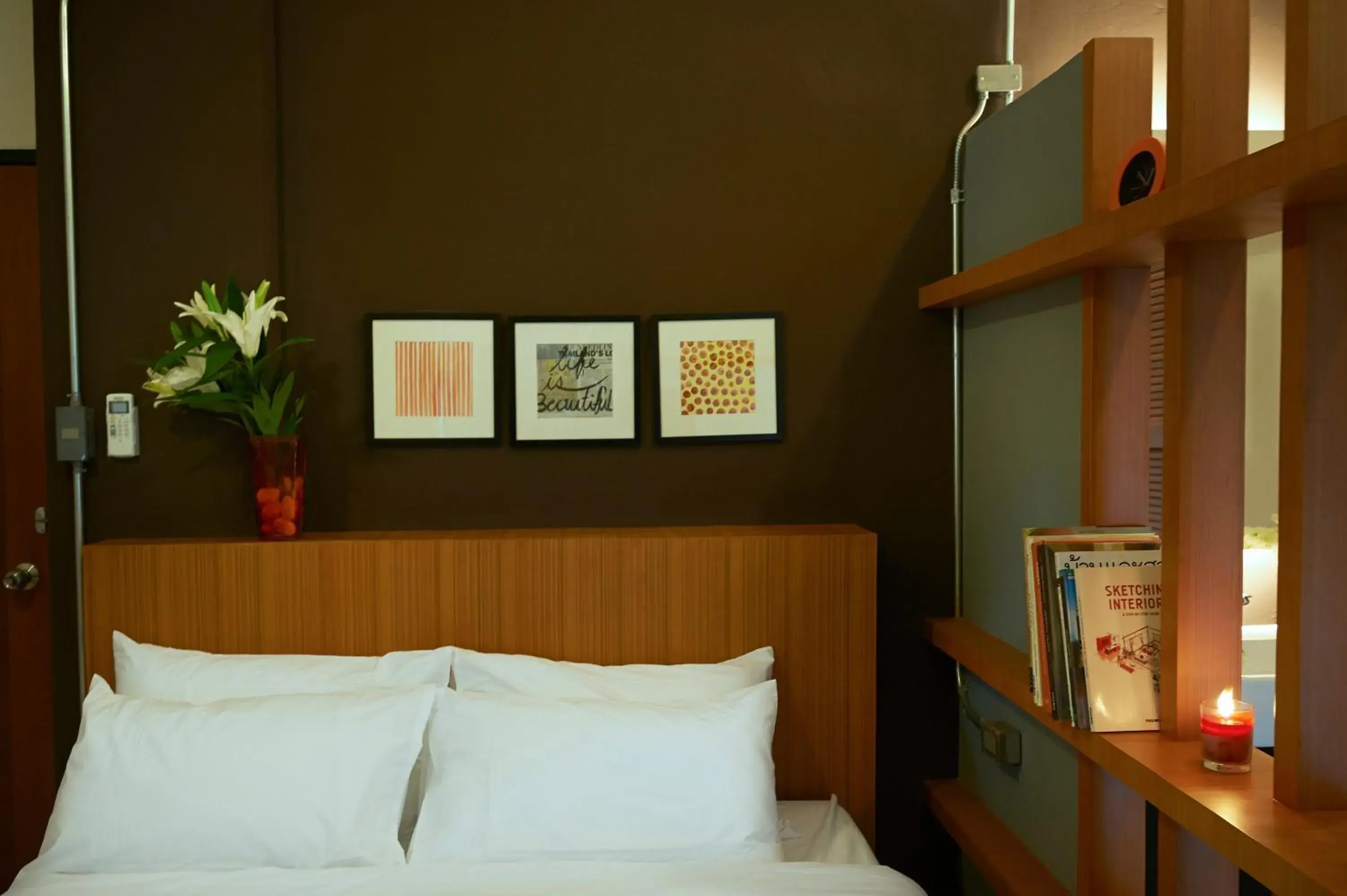 Bed in Euanjitt Chill House Bed in Euanjitt Chill House