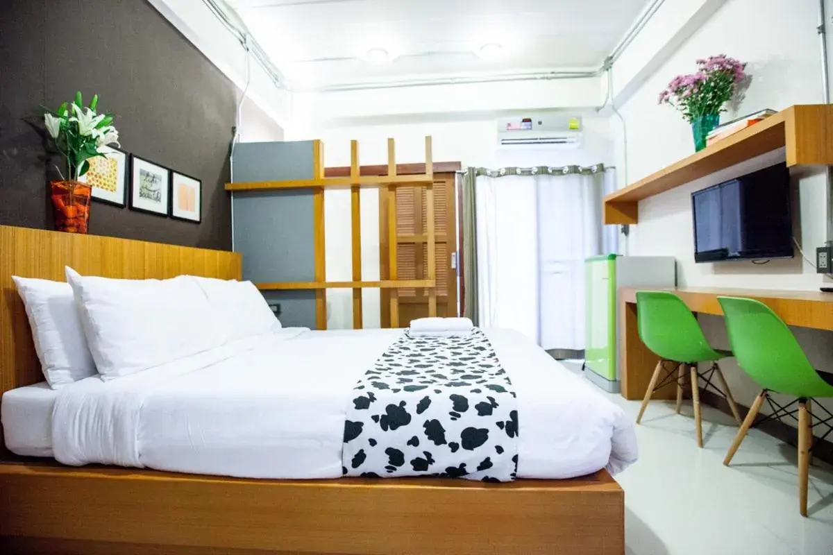 Bed in Euanjitt Chill House Bed in Euanjitt Chill House