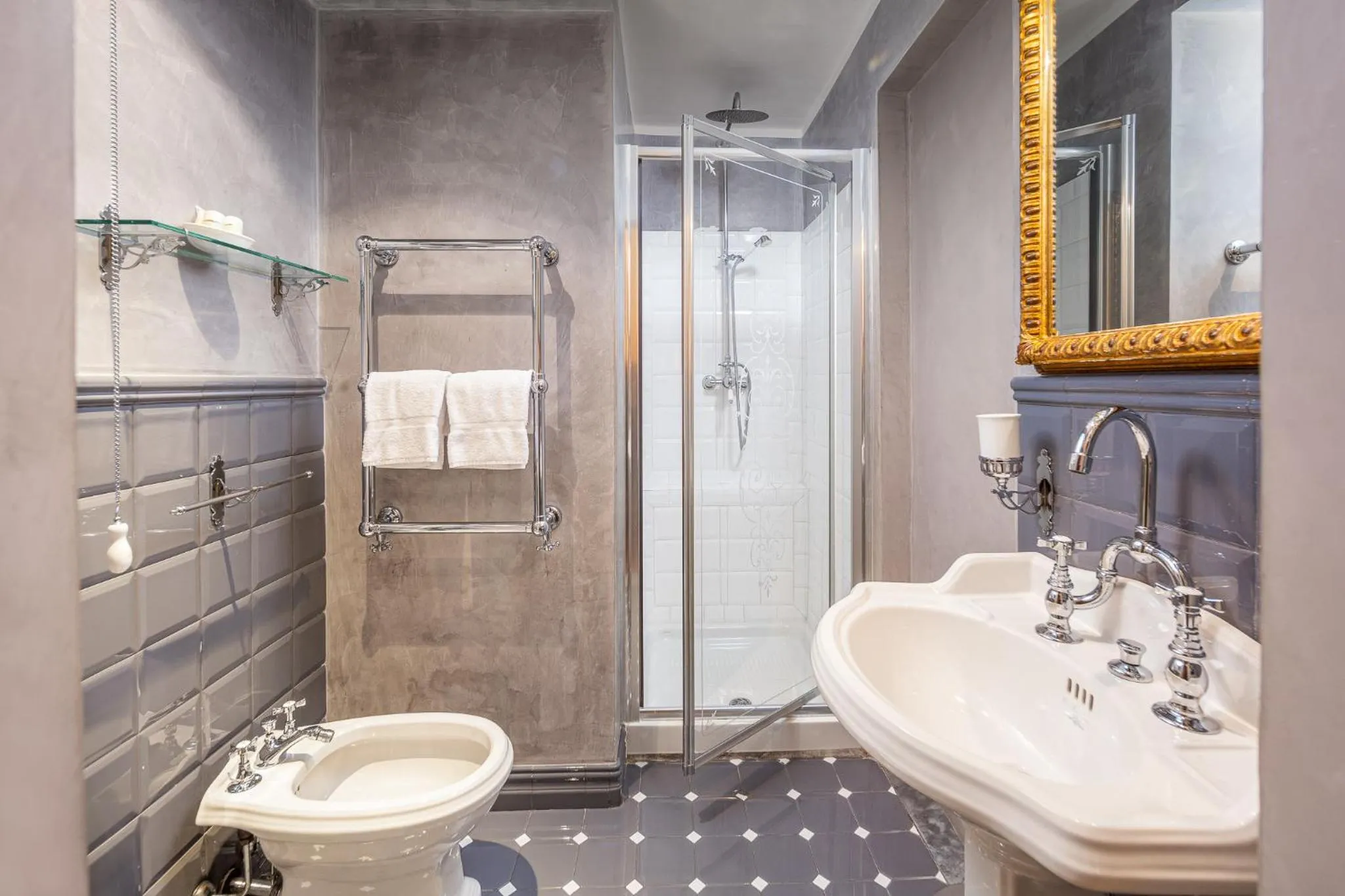 Shower in Il Marzocco Boutique B&B