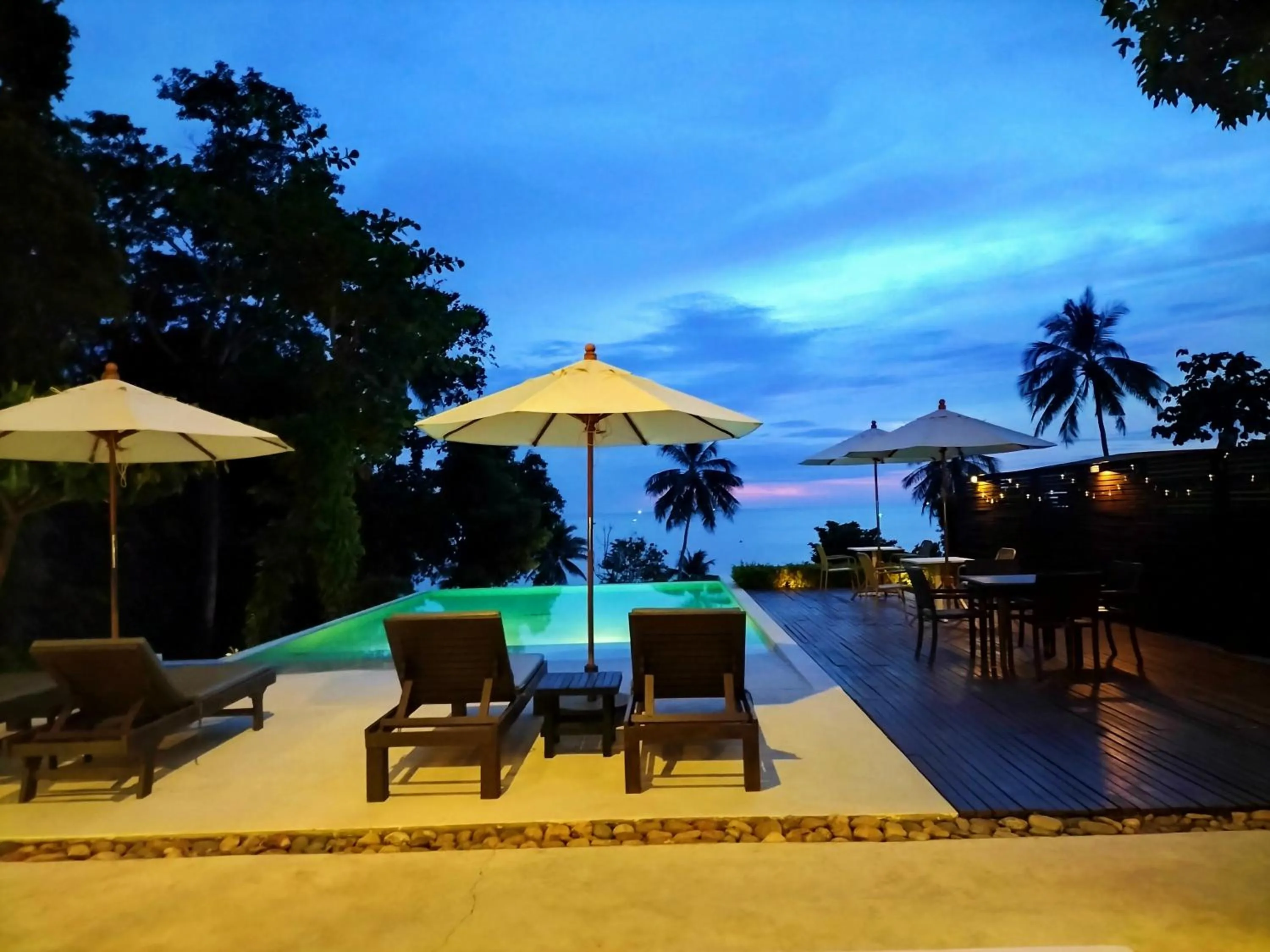 Swimming pool in Nest Sense Resort