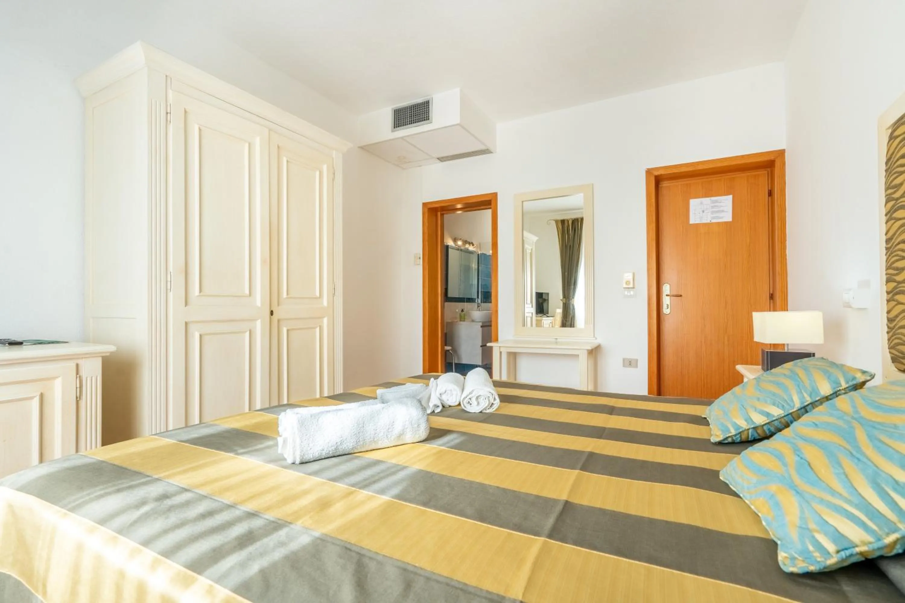 Bed in A.I.R. Hotel Gabbiano