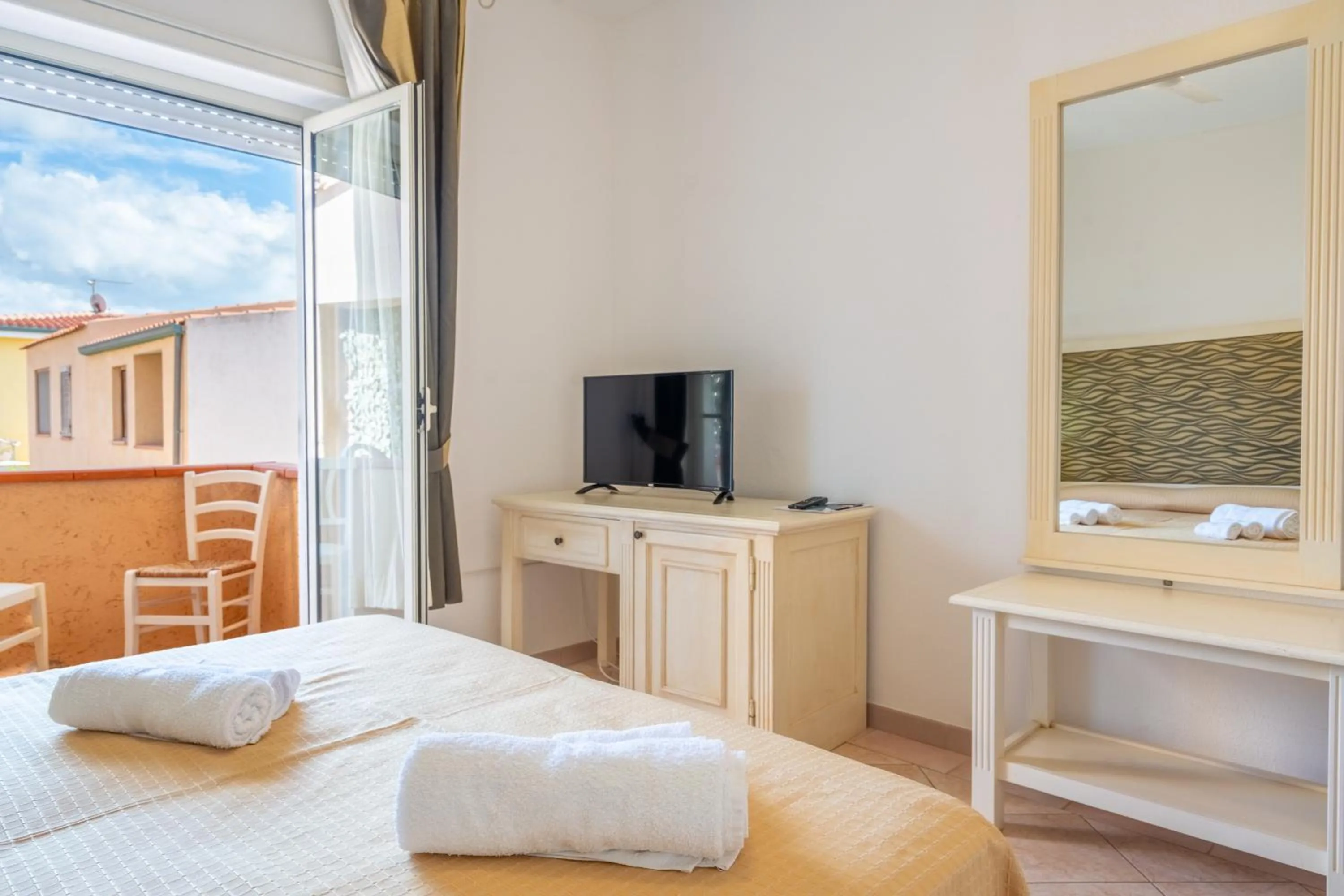 Bed in A.I.R. Hotel Gabbiano