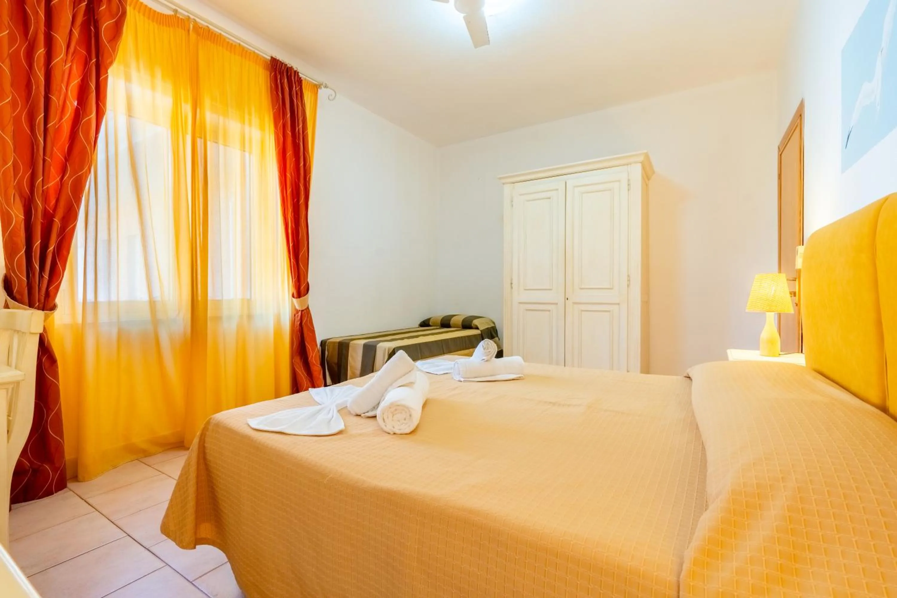 Bed in A.I.R. Hotel Gabbiano