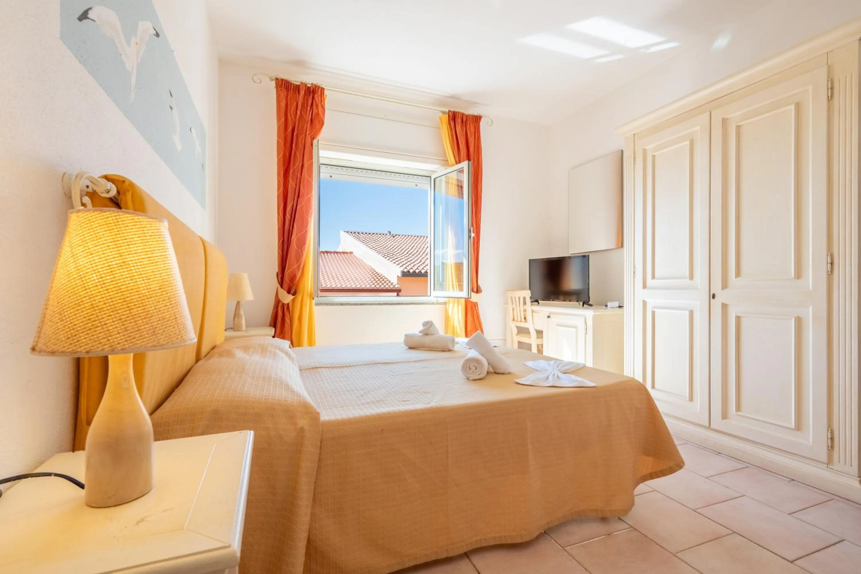 Bed in A.I.R. Hotel Gabbiano