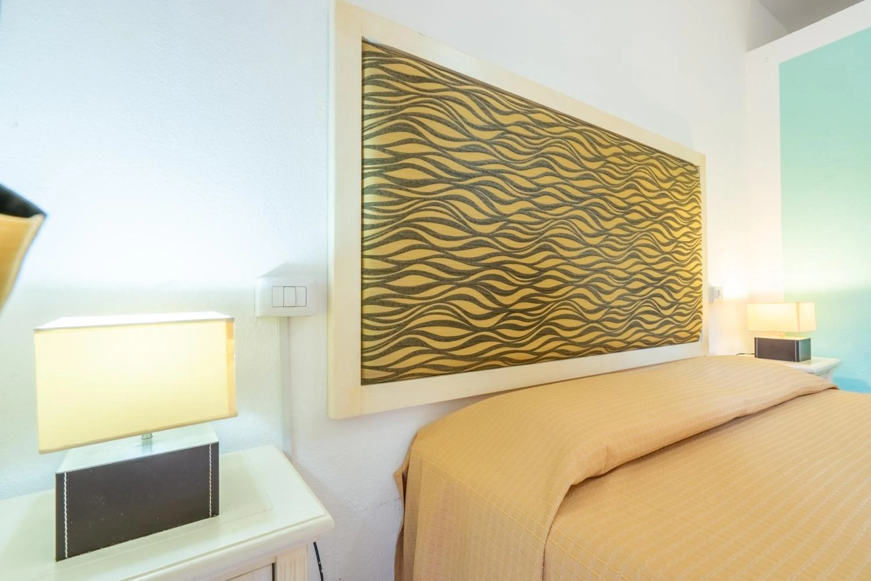 Bed in A.I.R. Hotel Gabbiano