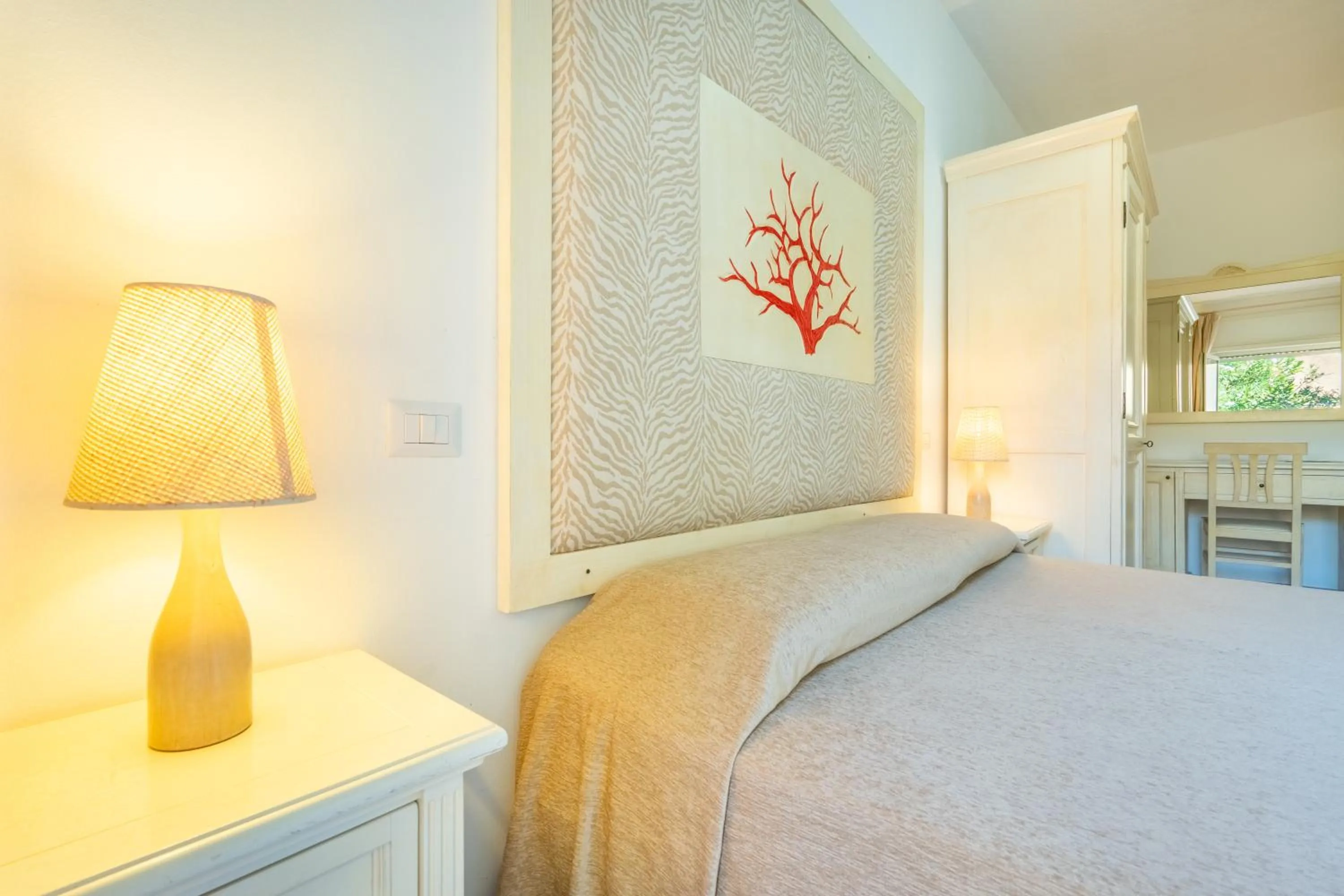 Bed in A.I.R. Hotel Gabbiano