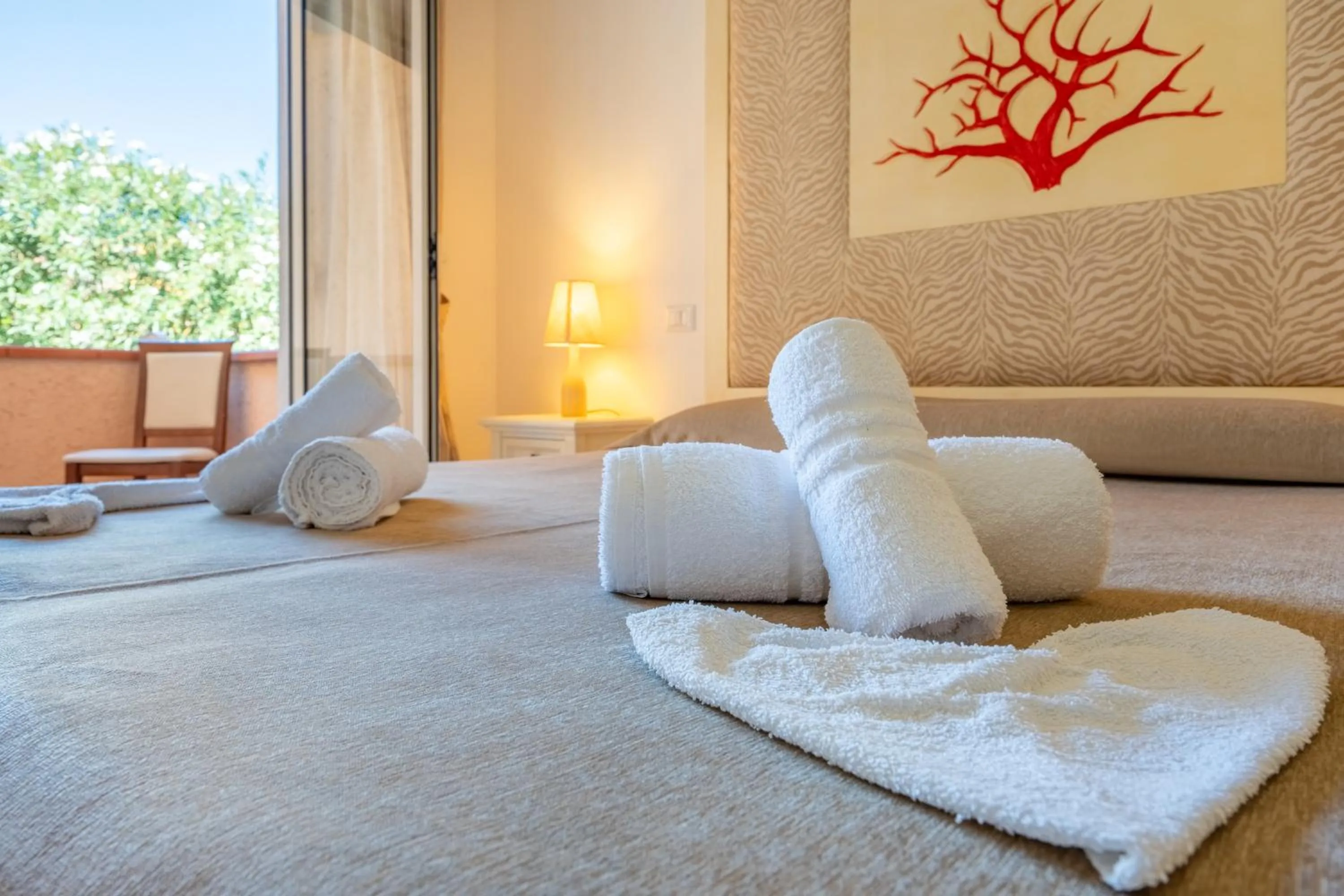 Bed in A.I.R. Hotel Gabbiano