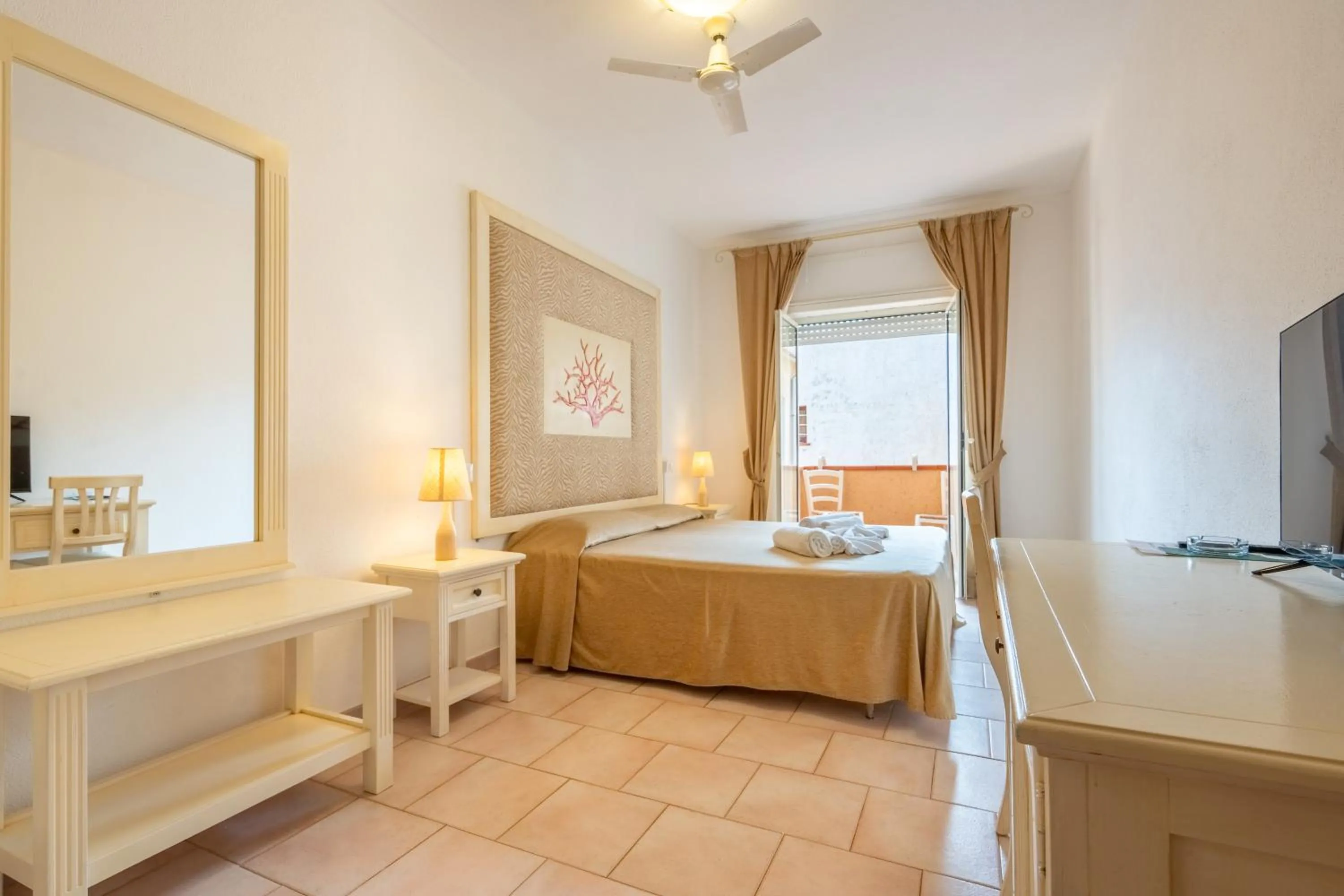 Bed in A.I.R. Hotel Gabbiano