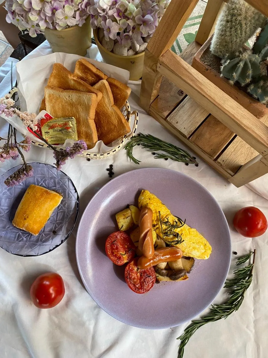 Breakfast in Hotel Toscana Trat