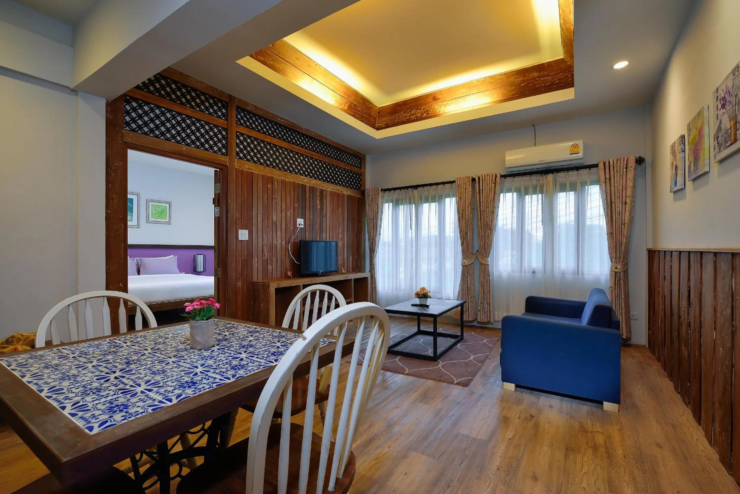 Living room in Hotel Toscana Trat