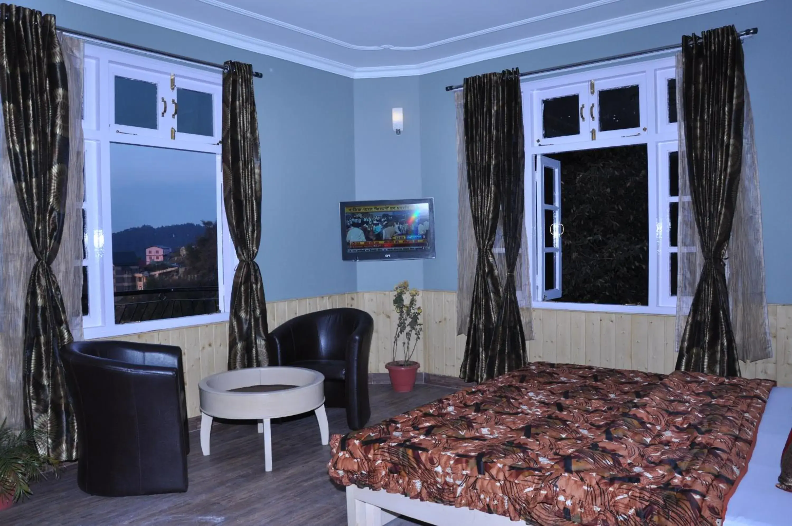 Mountain view in Hotel Ekant Mountain view in Hotel Ekant