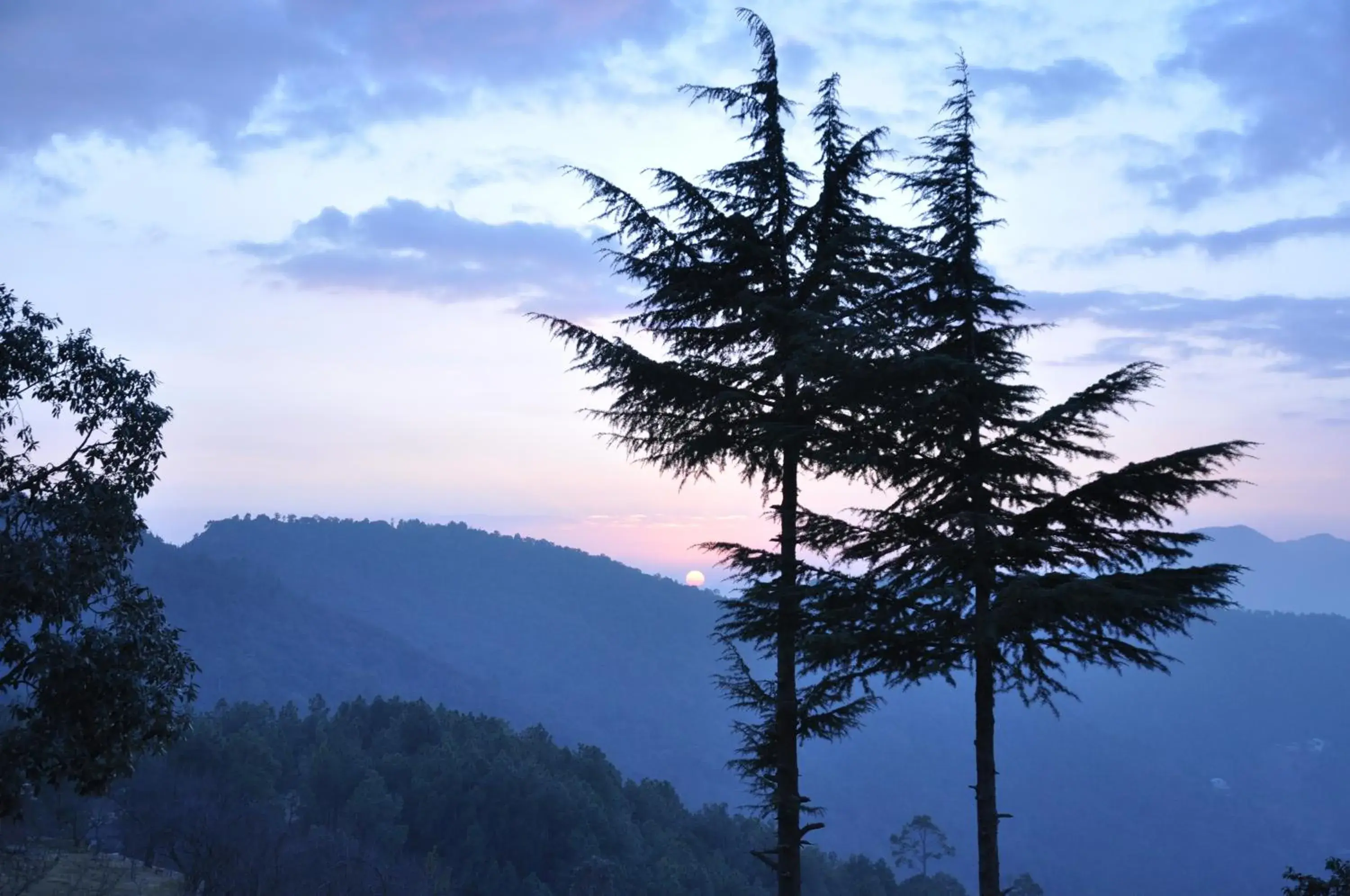 Mountain view in Hotel Ekant Mountain view in Hotel Ekant