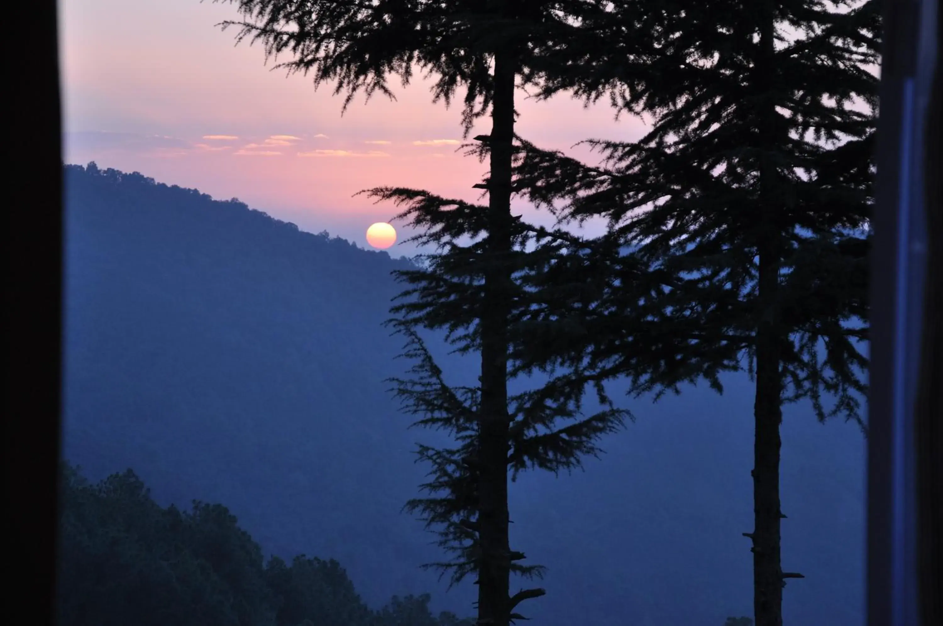 Mountain view in Hotel Ekant Mountain view in Hotel Ekant