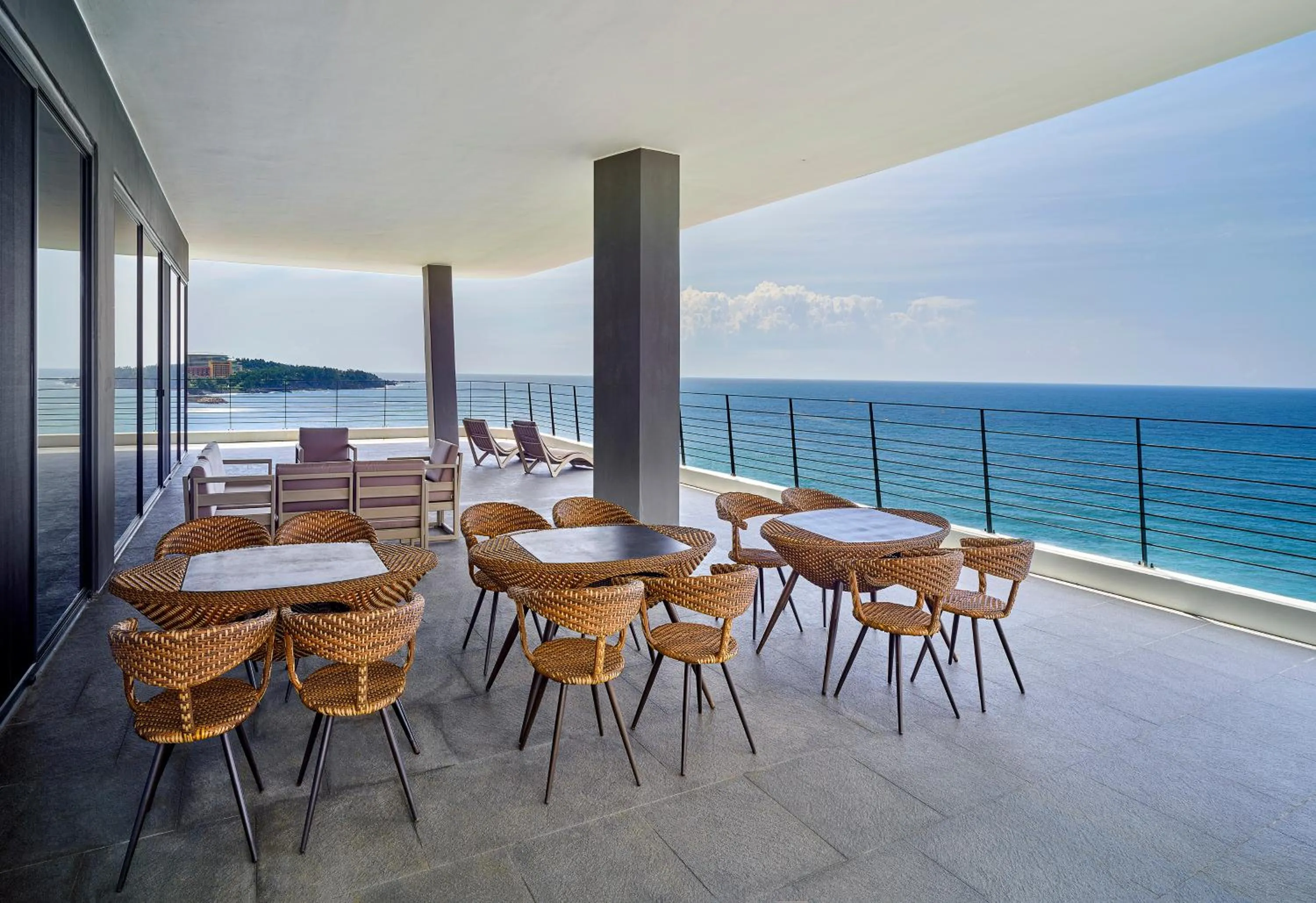 Balcony/Terrace in Parnas Hotel Jeju