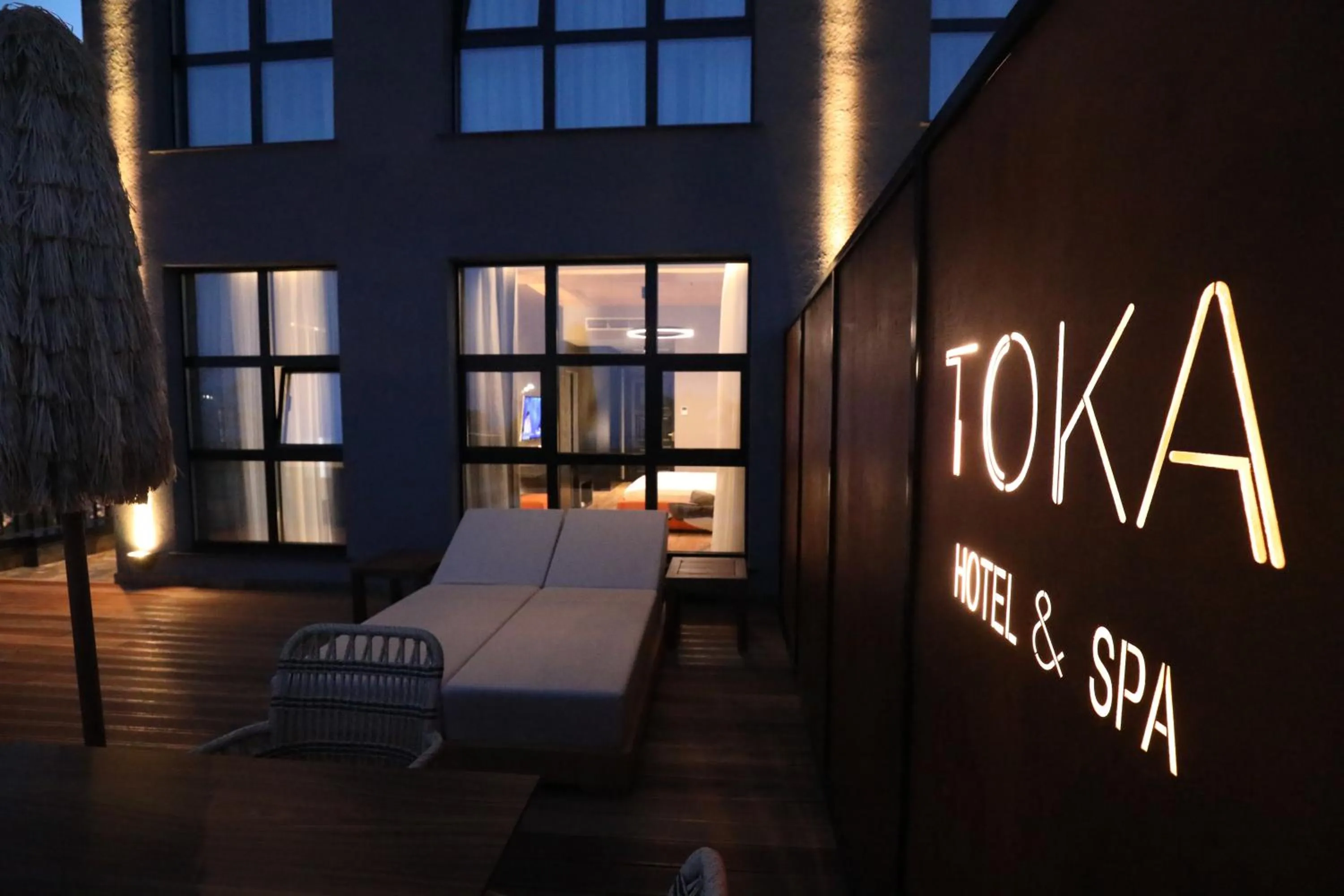 Living room in Toka Hotel Restaurant