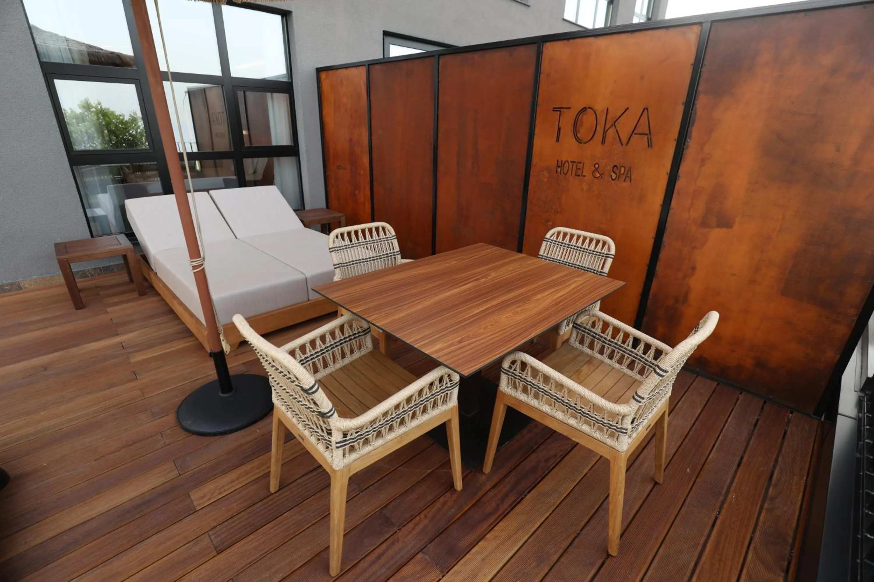 Living room in Toka Hotel Restaurant