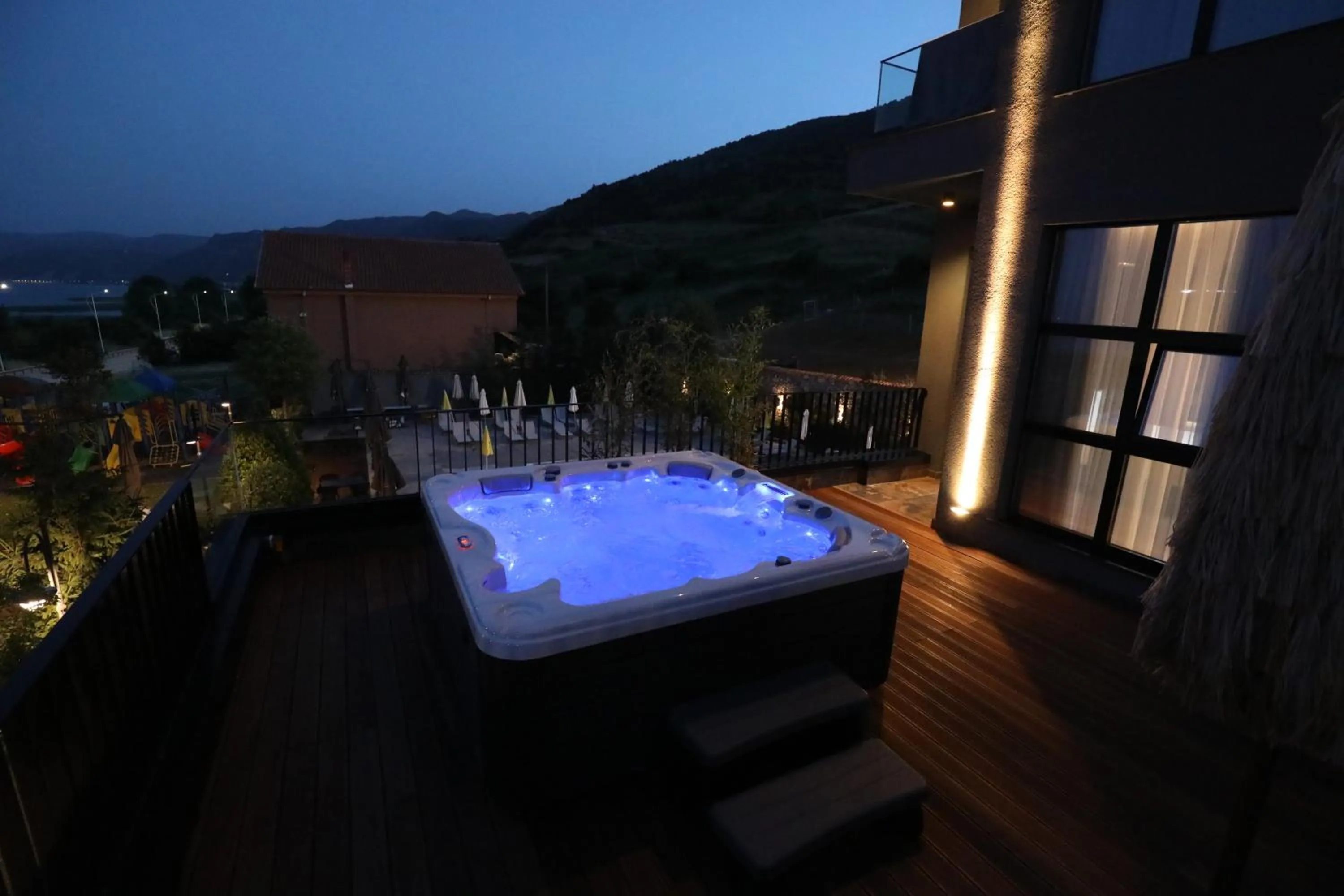 Night in Toka Hotel Restaurant