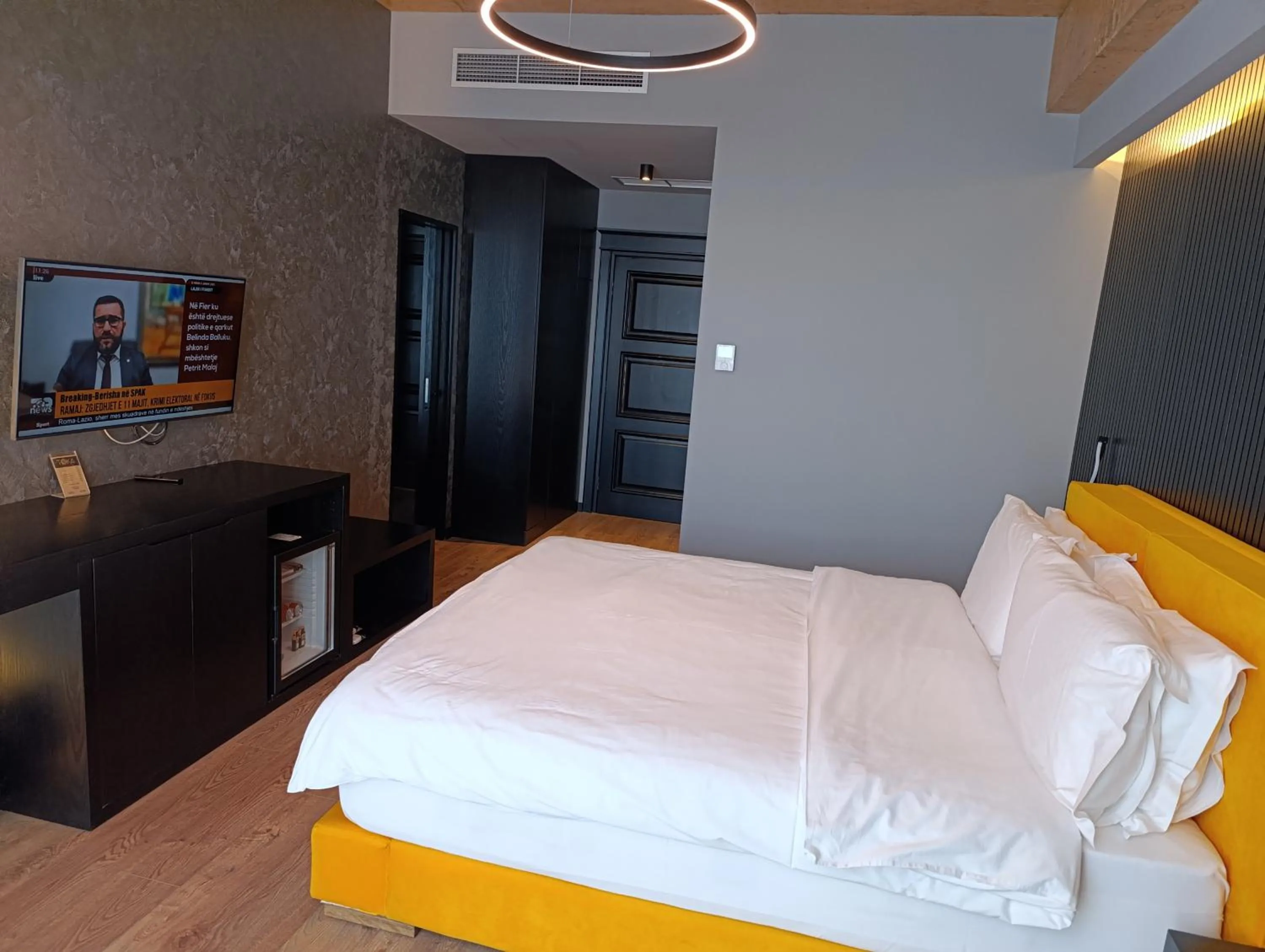 Bed in Toka Hotel Restaurant