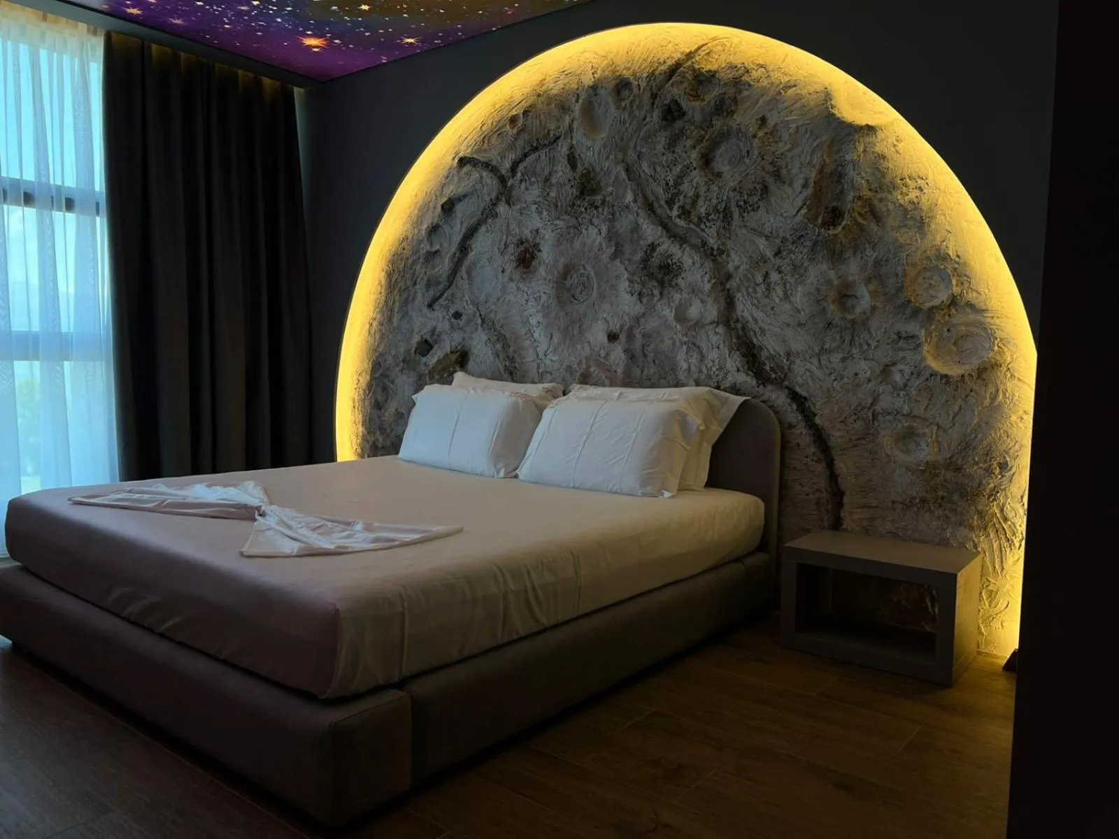 towels, Bed in Toka Hotel Restaurant