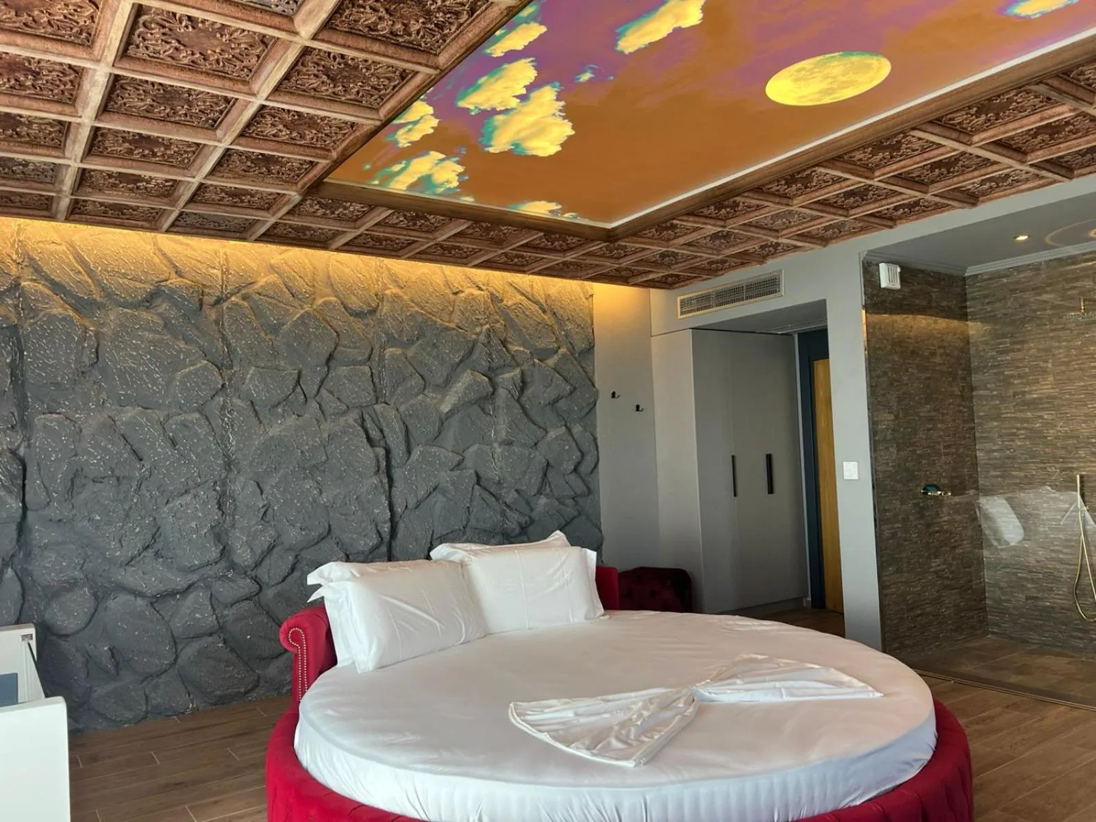 Seating area in Toka Hotel Restaurant