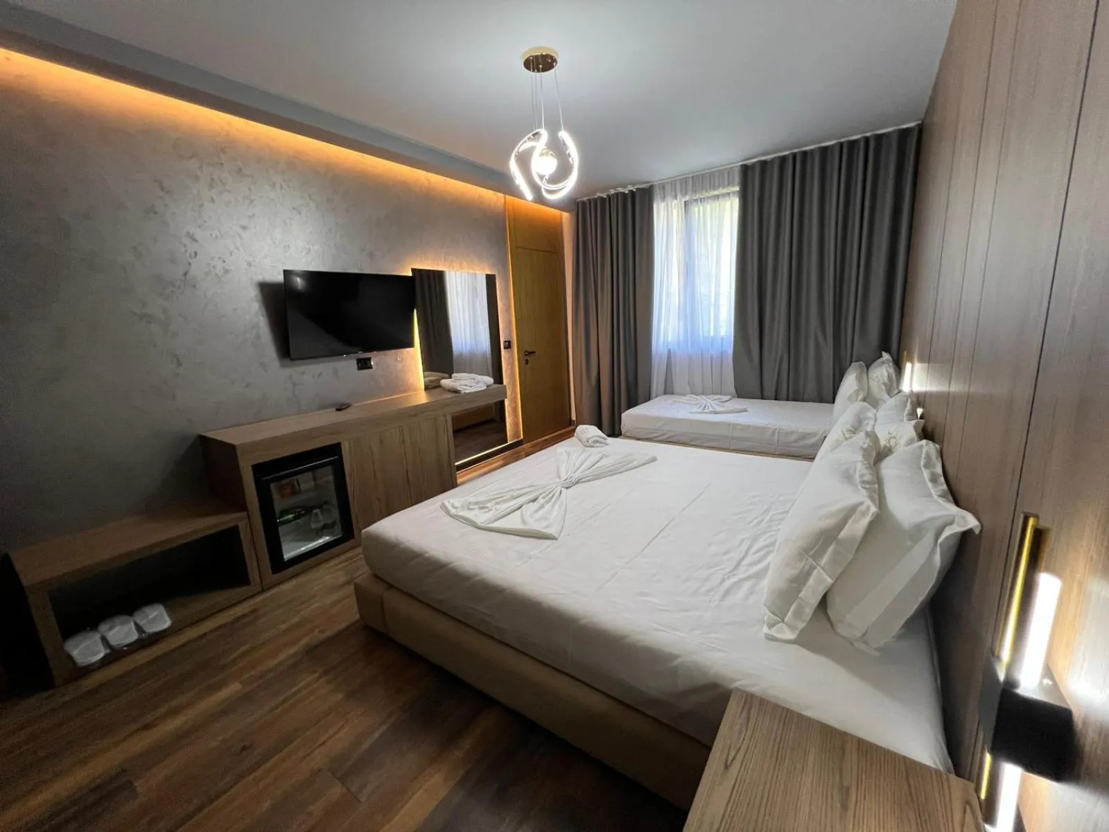 Bed in Toka Hotel Restaurant