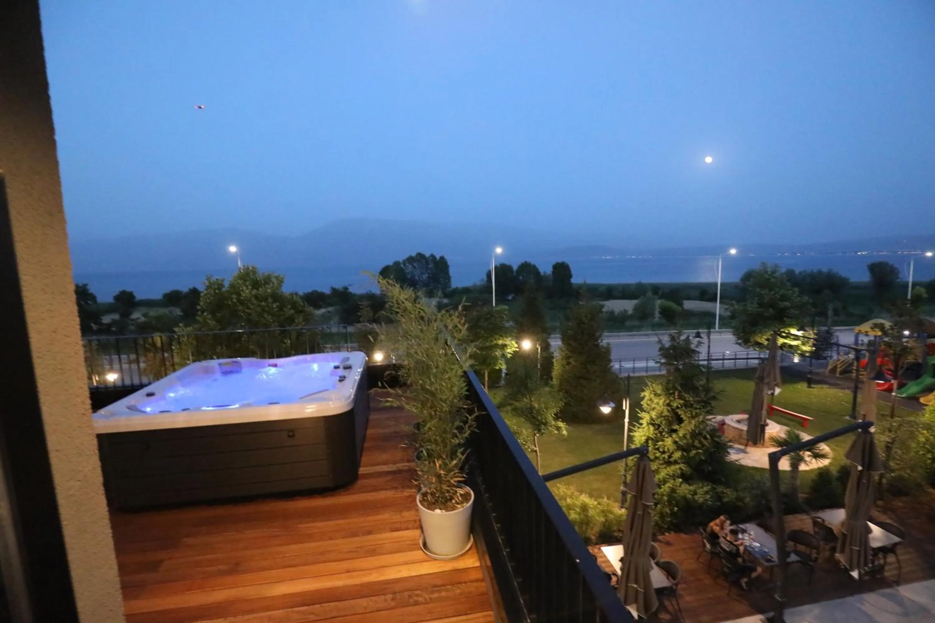 Patio in Toka Hotel Restaurant