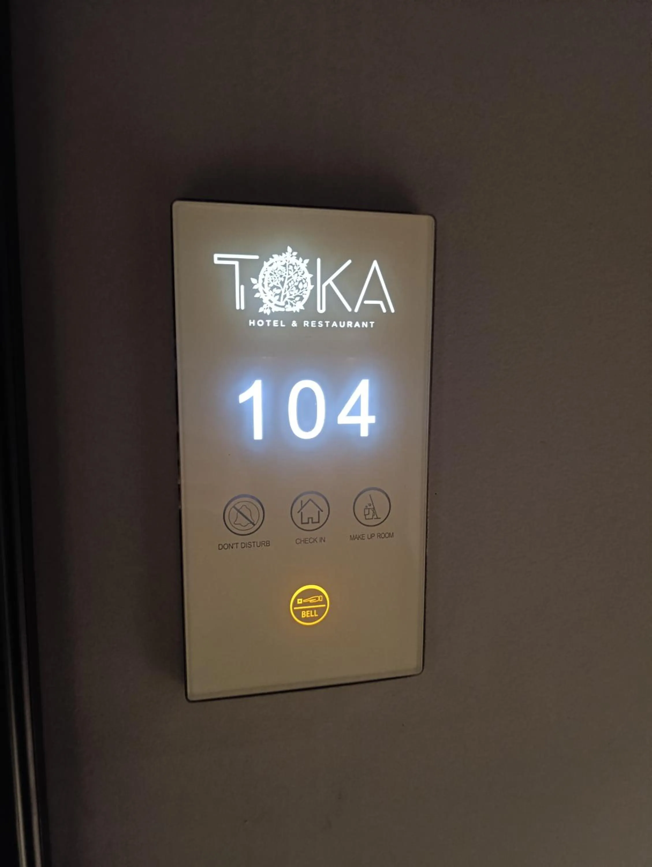 Property logo or sign in Toka Hotel Restaurant