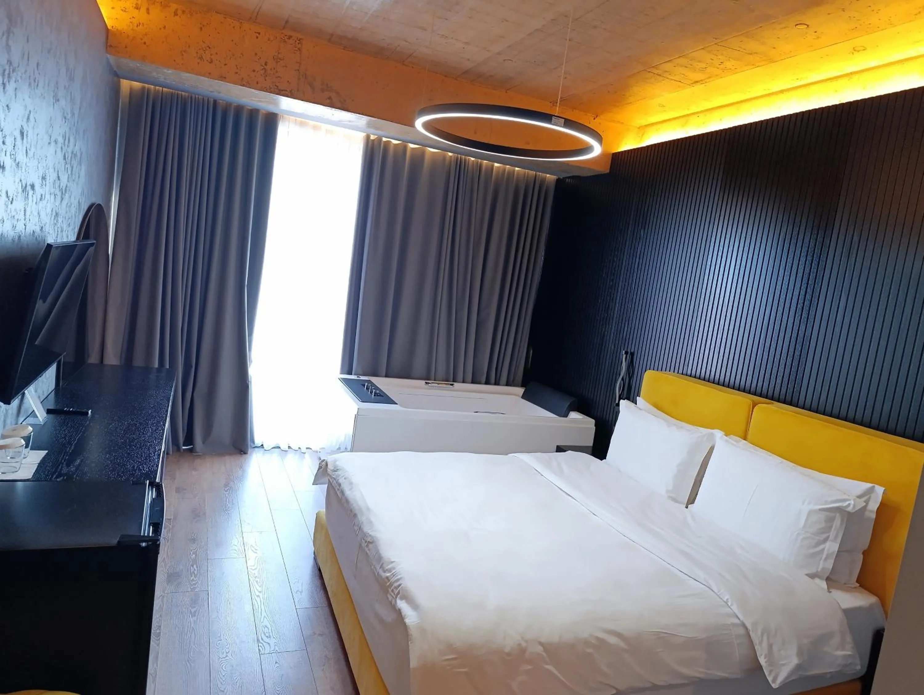 Bed in Toka Hotel Restaurant