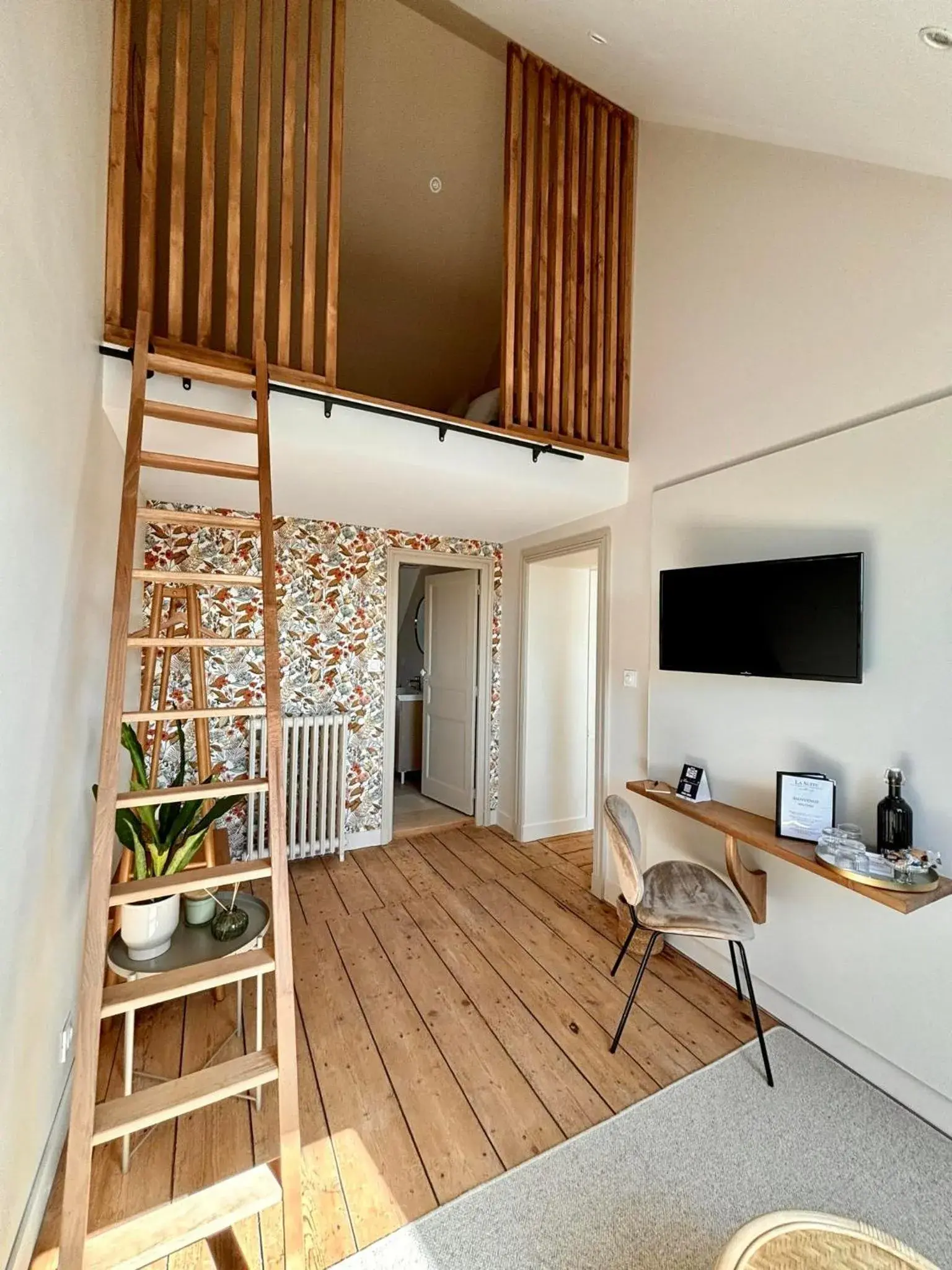 Triple Room with Garden View in La suite Triple Room with Garden View in La suite