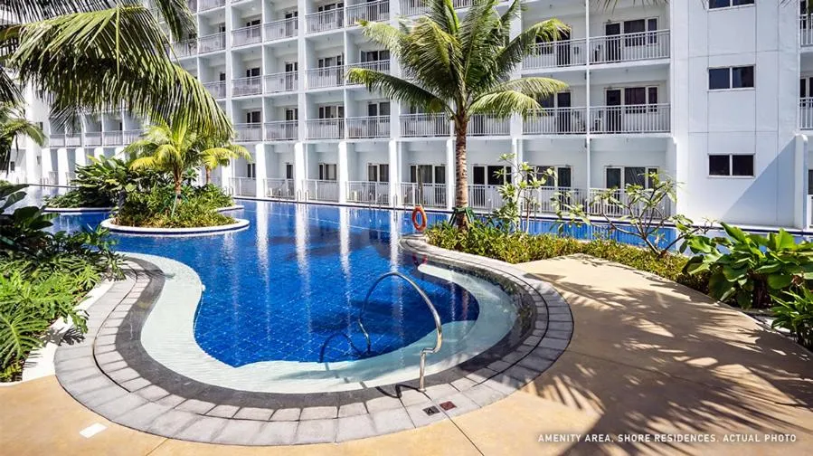 Swimming pool in Shore Residences Mall of Asia Pool View 200mbps Free Wi-Fi