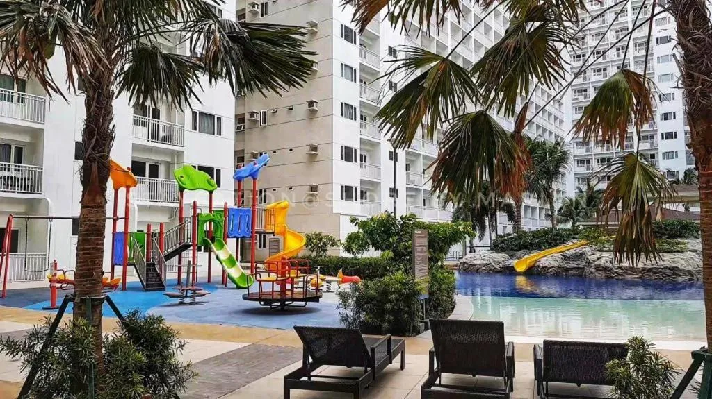 Children play ground in Shore Residences Mall of Asia Pool View 200mbps Free Wi-Fi