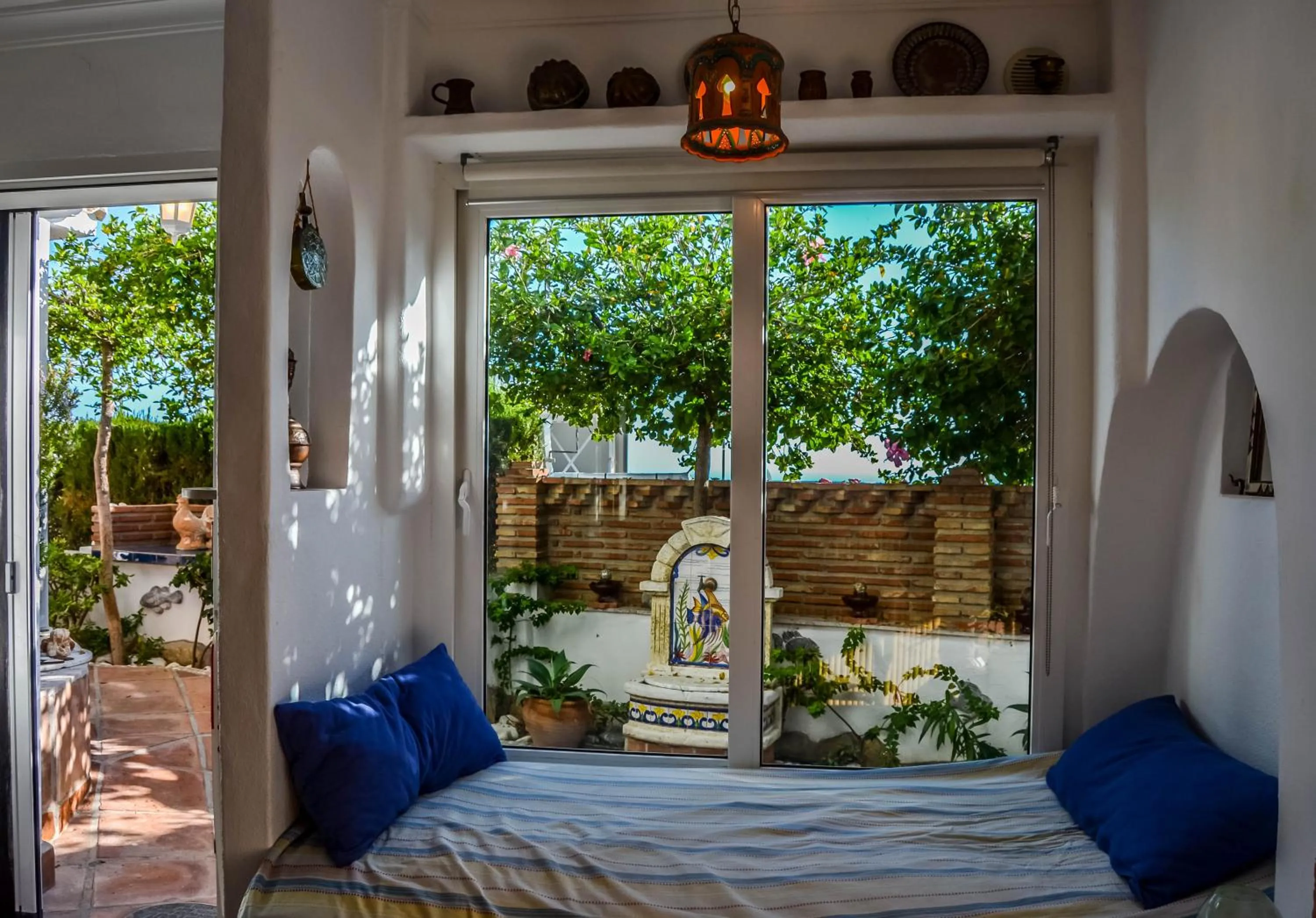 View (from property/room), Bed in Casa Hermosa