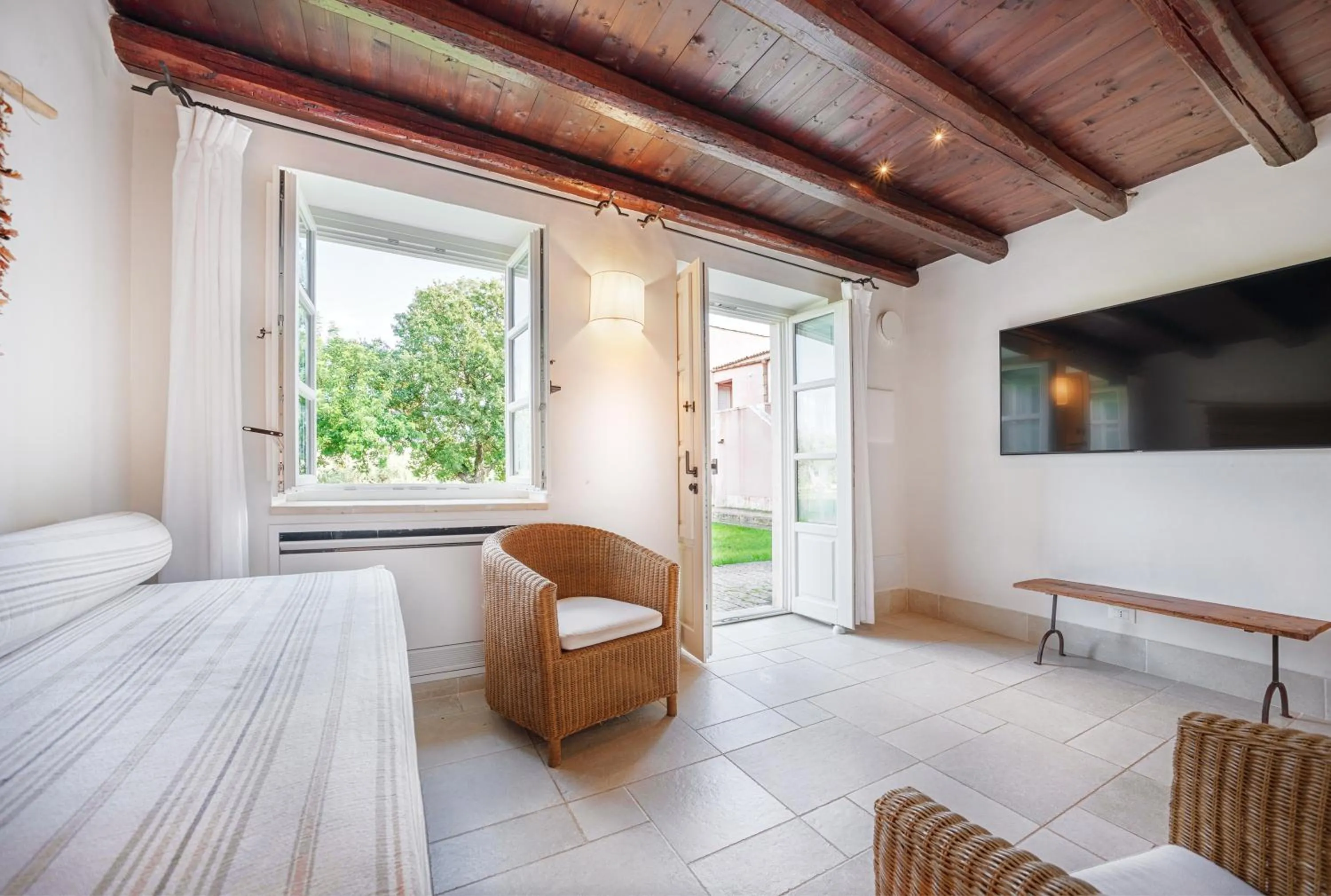 Seating area in Masseria Degli Ulivi - Noto