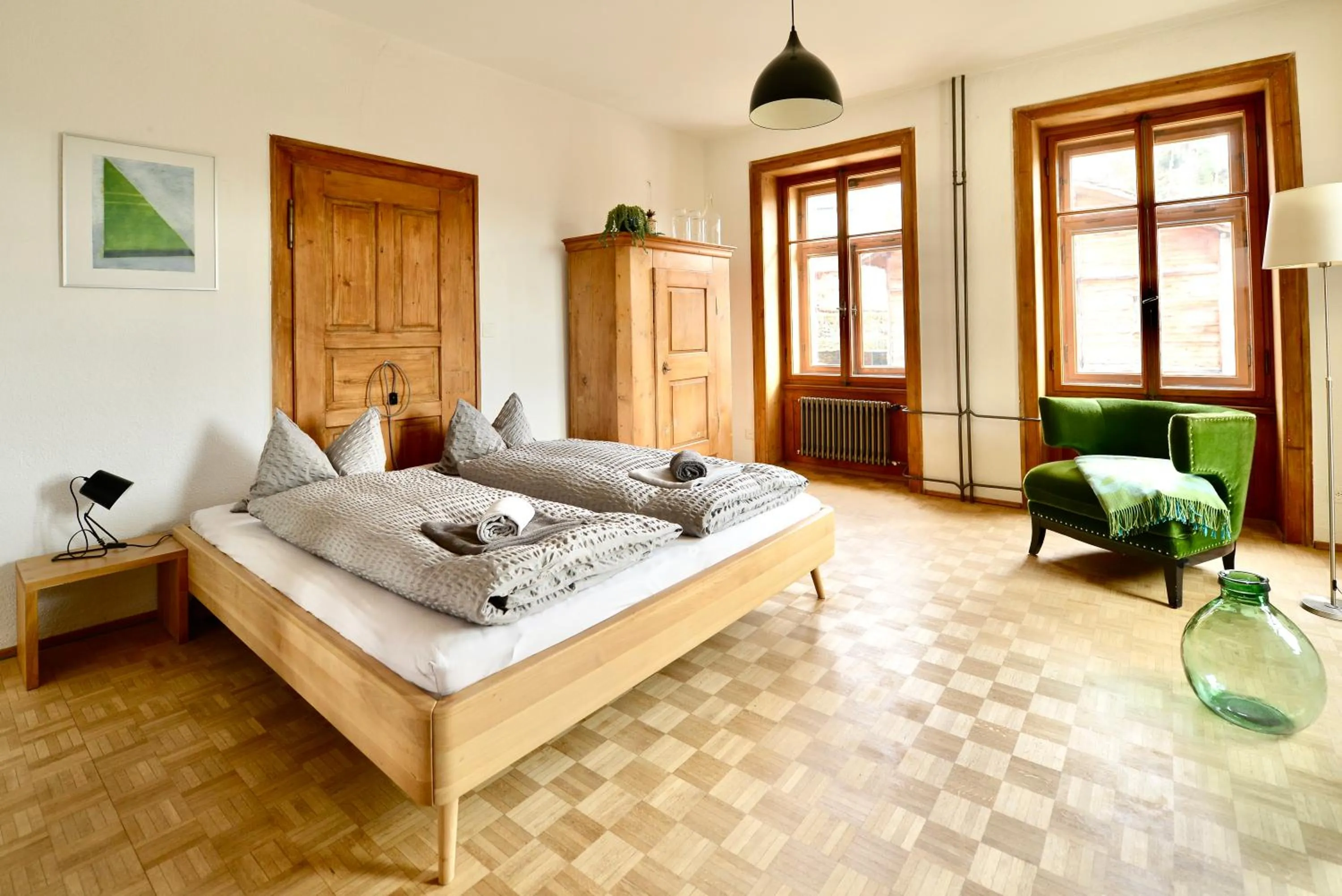 Photo of the whole room, Bed in B&B La Scala