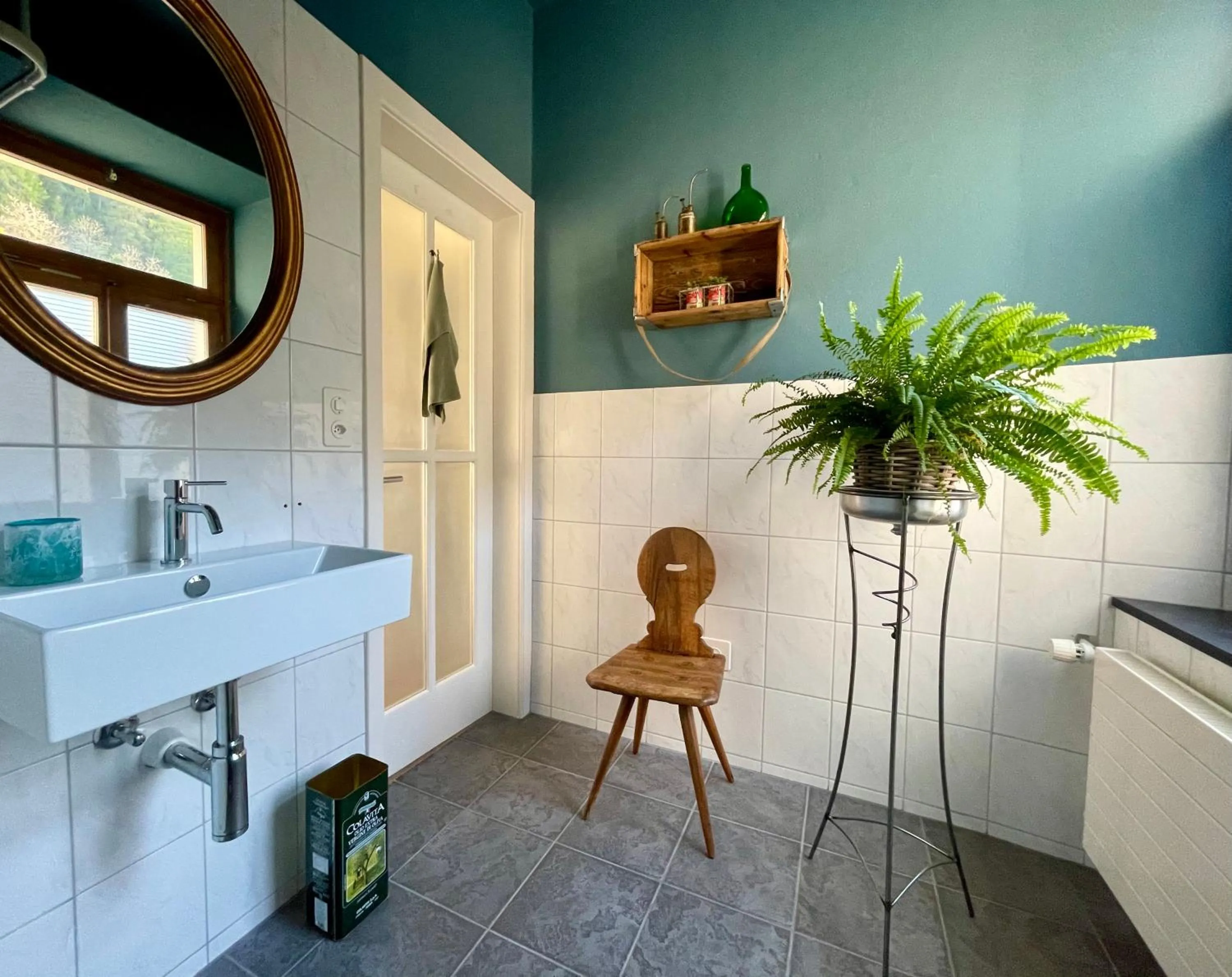 Bathroom in B&B La Scala