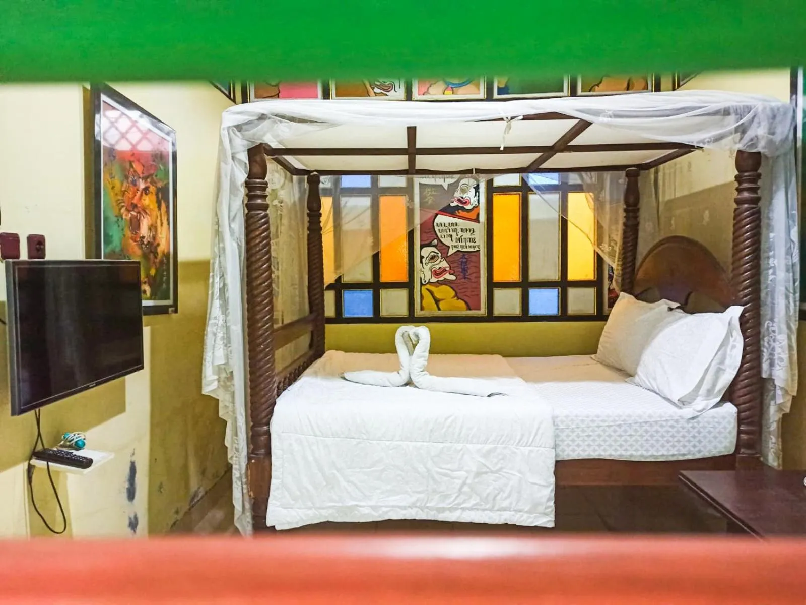 Bed in Omah Eling Medang Kamulan Borobudur