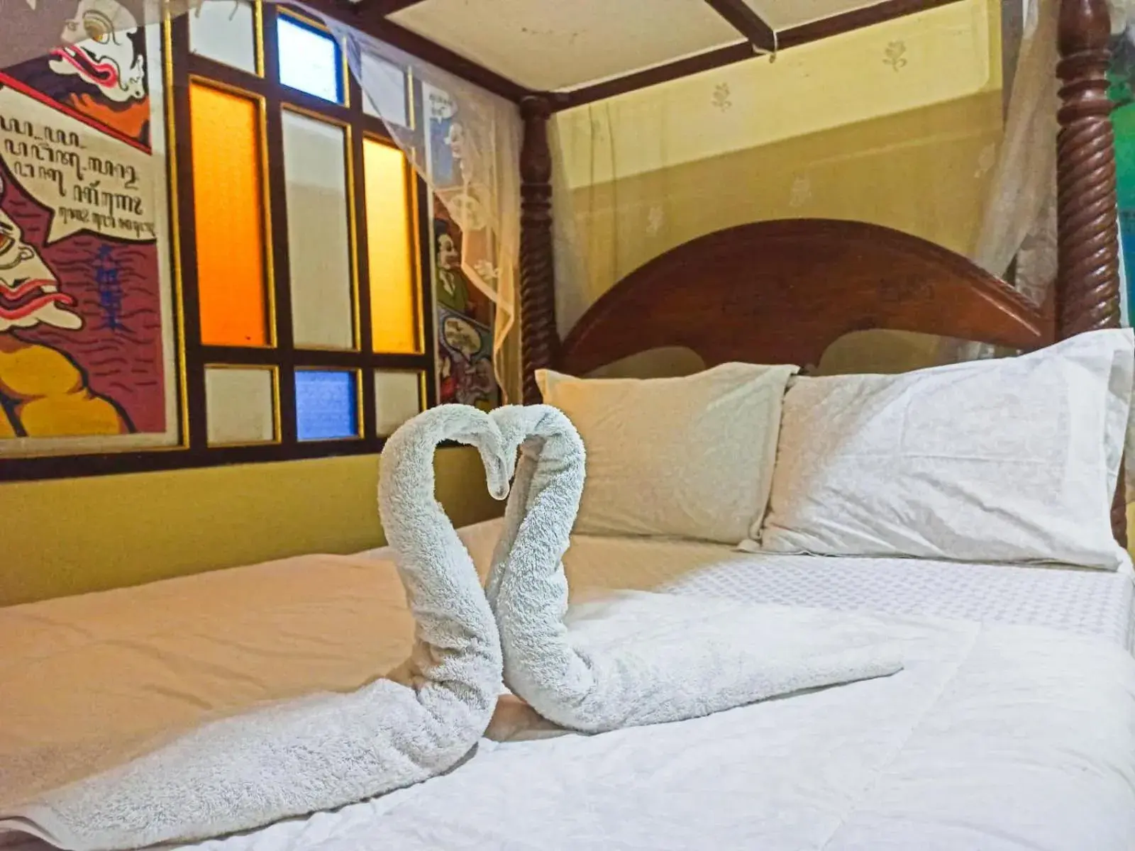 Bed in Omah Eling Medang Kamulan Borobudur Bed in Omah Eling Medang Kamulan Borobudur