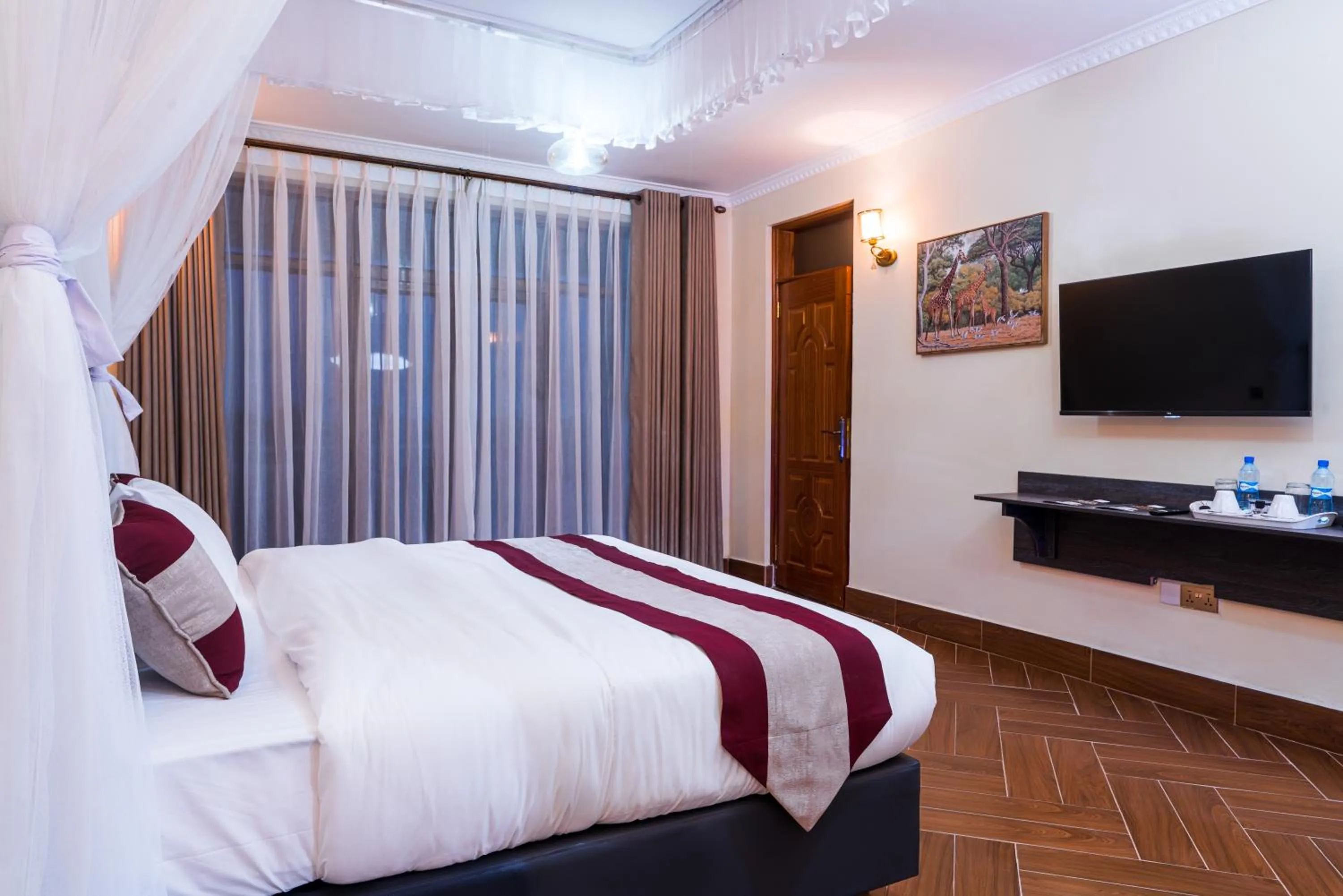 Bed in Olsupat Lodge