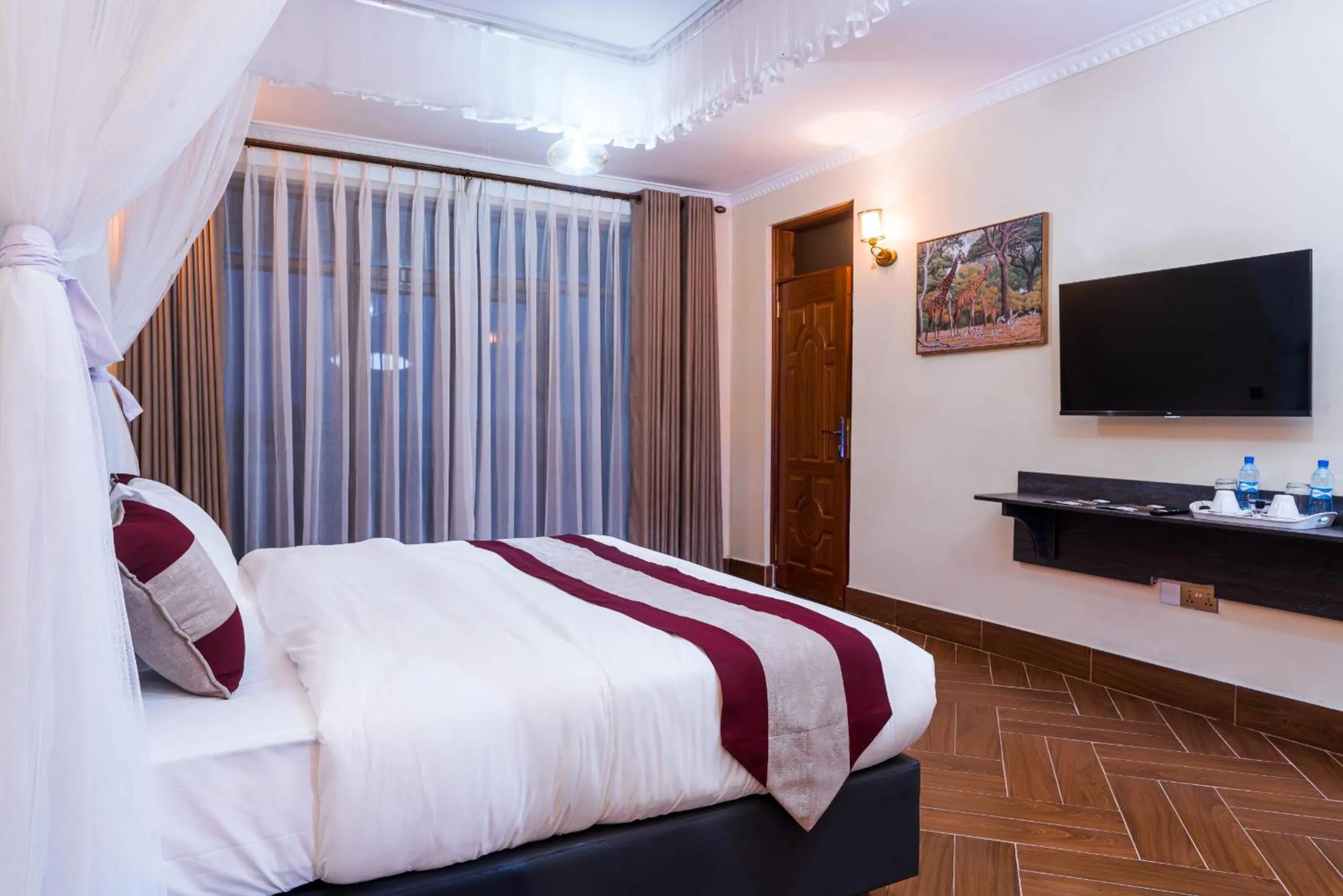 Bed in Olsupat Lodge