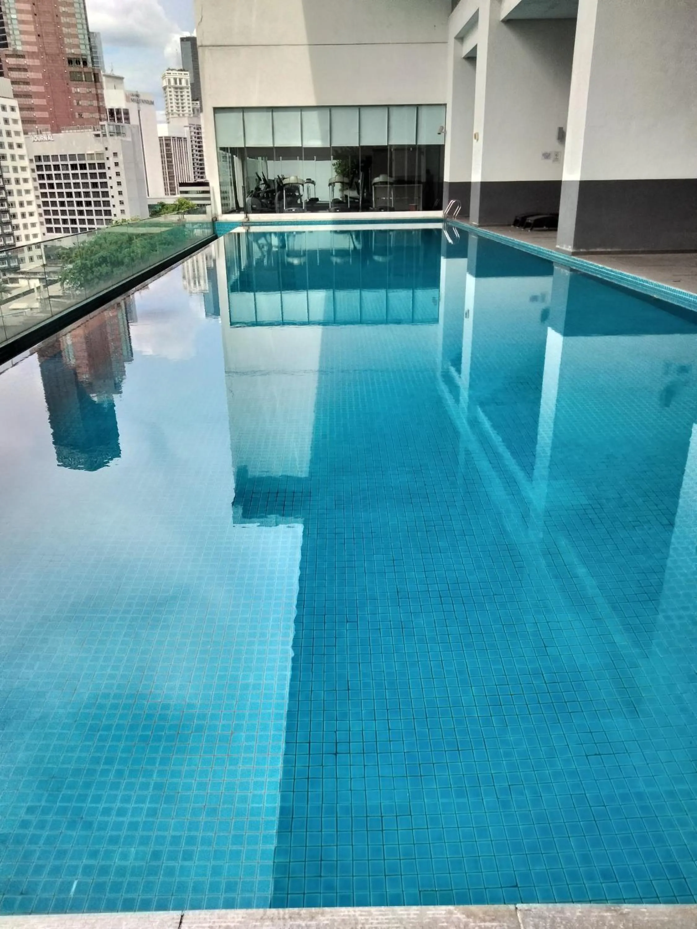 Pool view in Oneiro One Bukit Ceylon