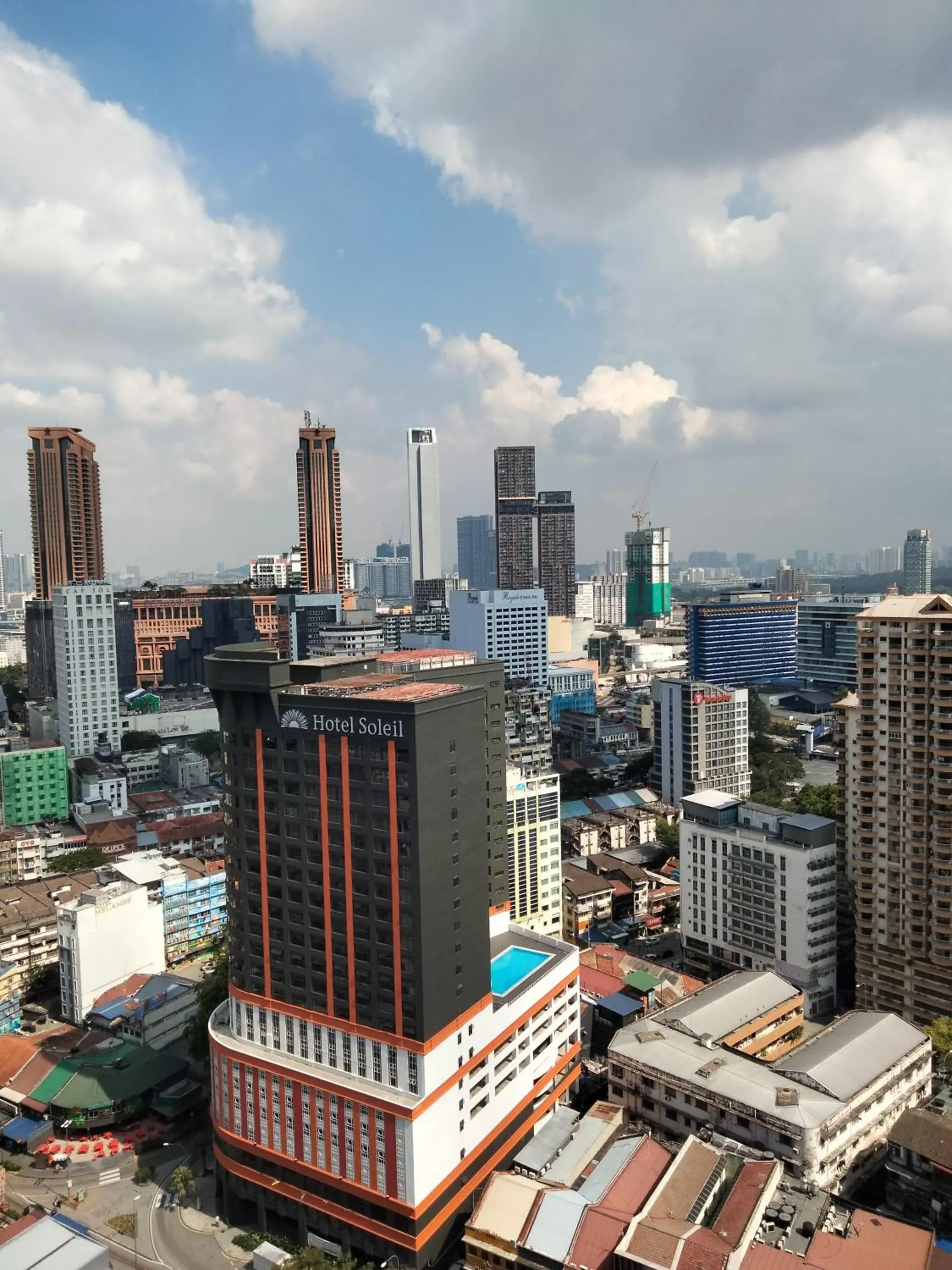 City view in Oneiro One Bukit Ceylon City view in Oneiro One Bukit Ceylon