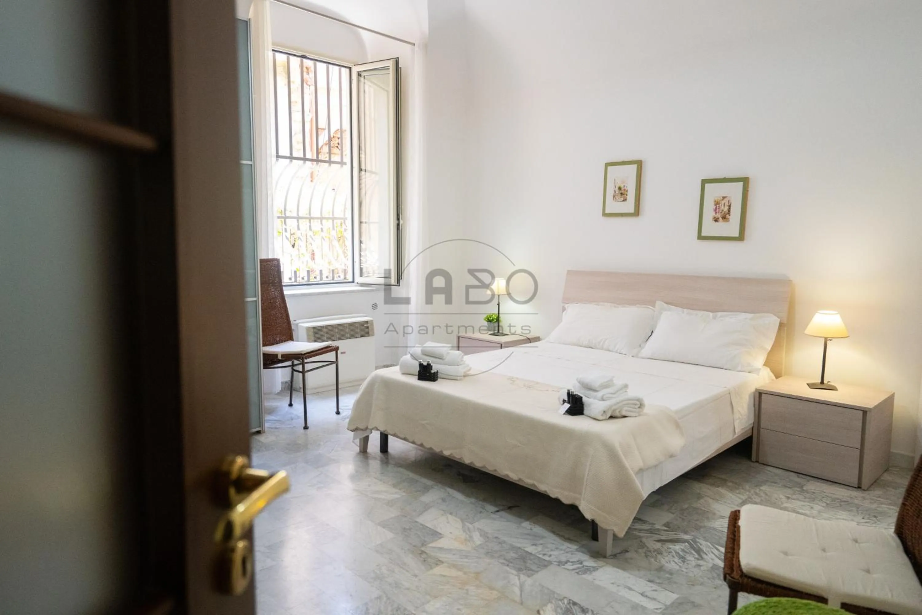 Bed in Eirene Exclusive Apartment