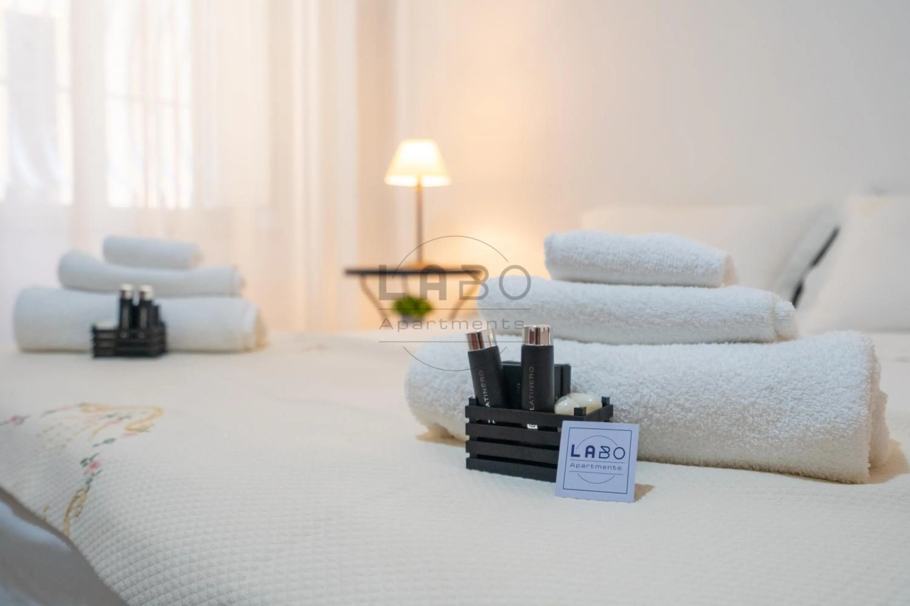 Bed in Eirene Exclusive Apartment