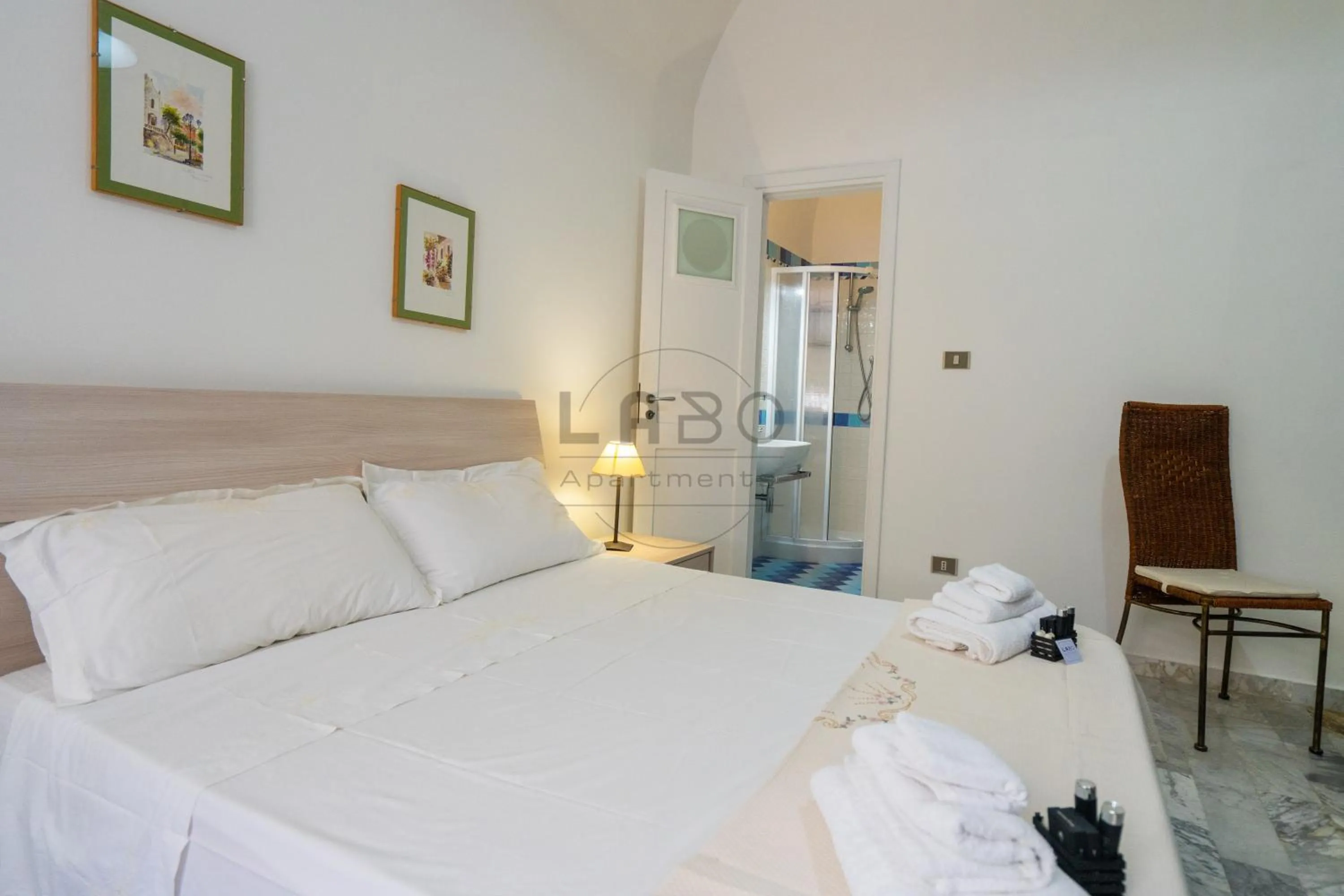 Bed in Eirene Exclusive Apartment