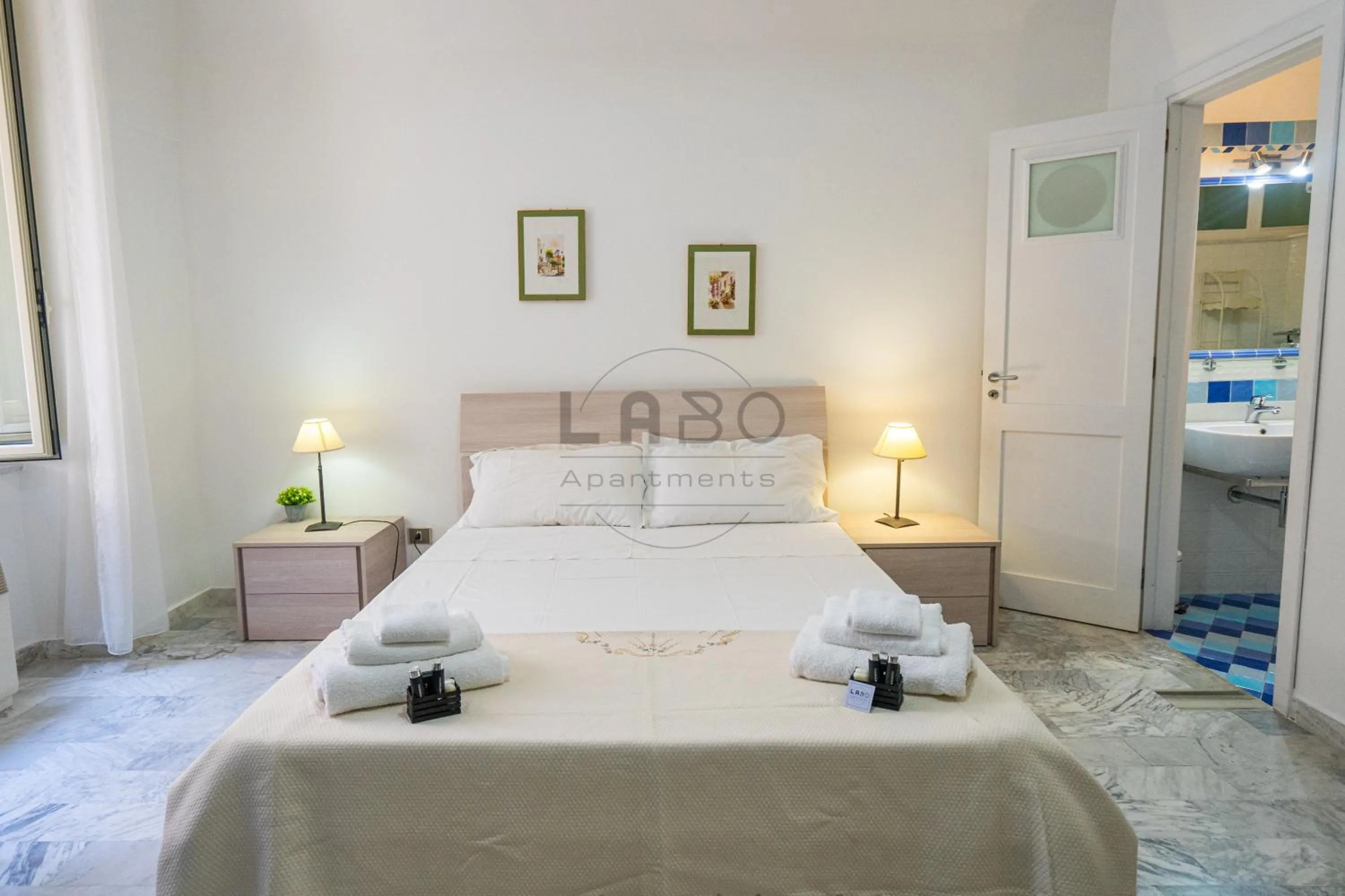 Bed in Eirene Exclusive Apartment